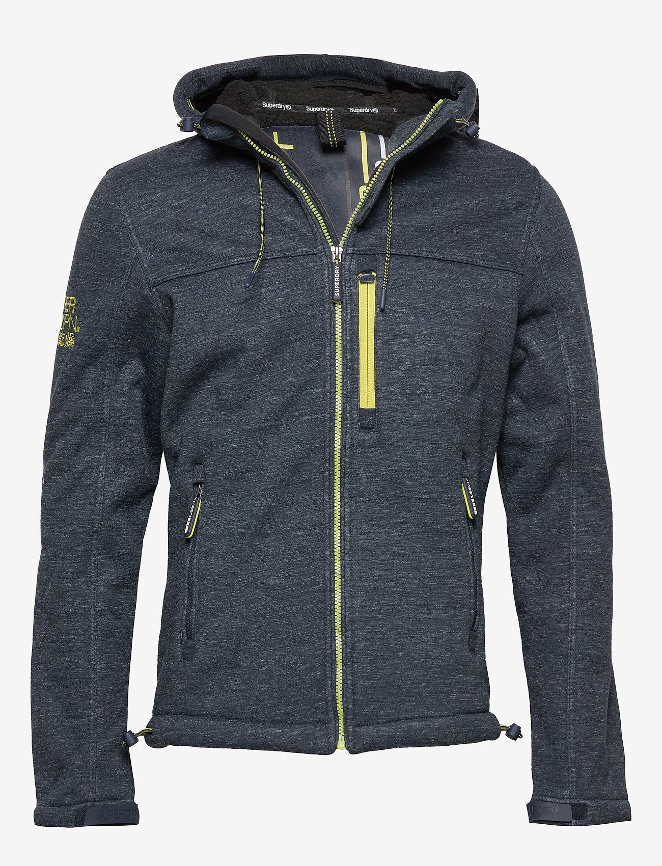 Superdry - HOODED WINTER WINDTREKKER - dark navy marl/black - 0