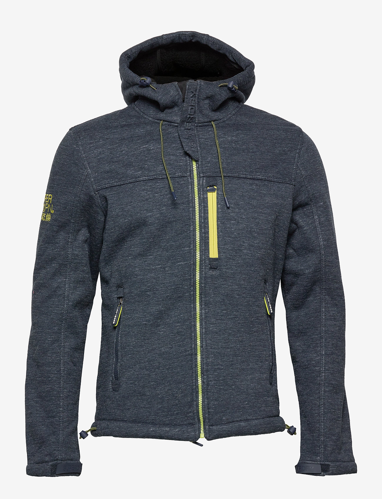 Superdry - HOODED WINTER WINDTREKKER - dark navy marl/black - 1