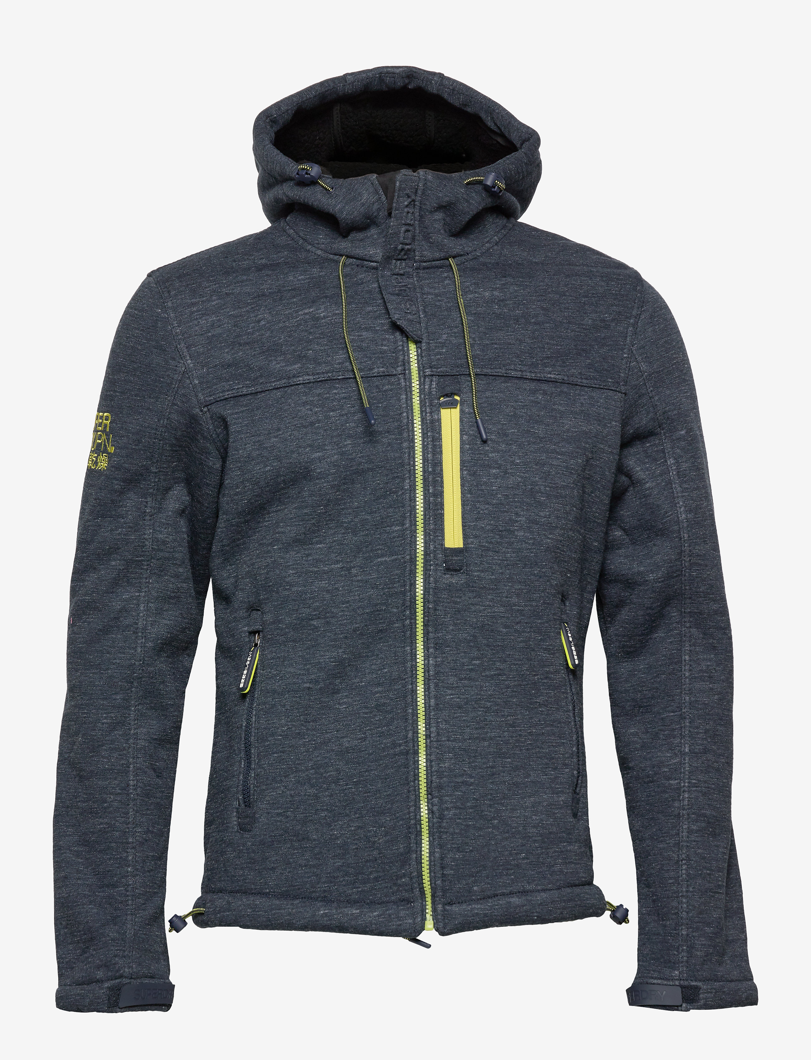 Superdry - HOODED WINTER WINDTREKKER - dark navy marl/black - 1