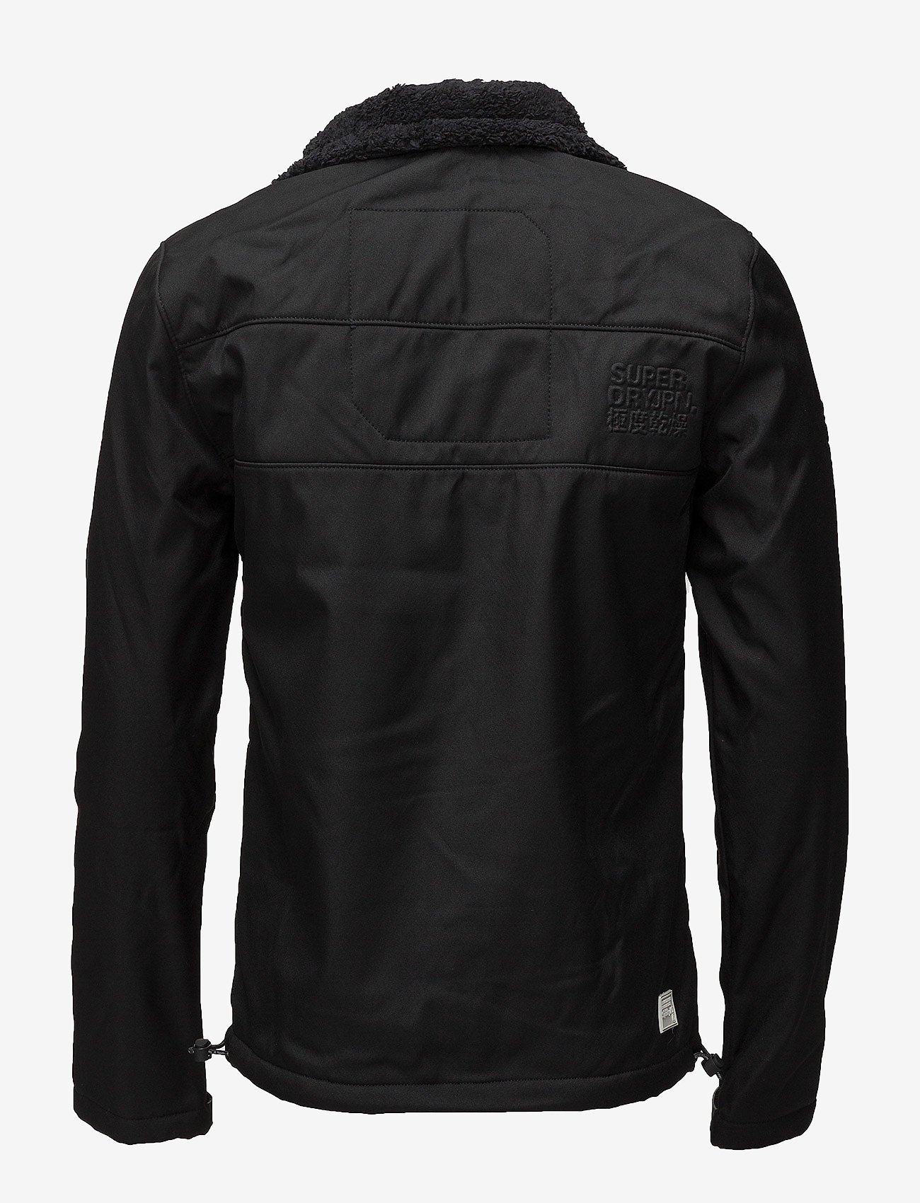 Superdry - WINTER SHERPA HOOD WINDTREKKER - black/black - 2