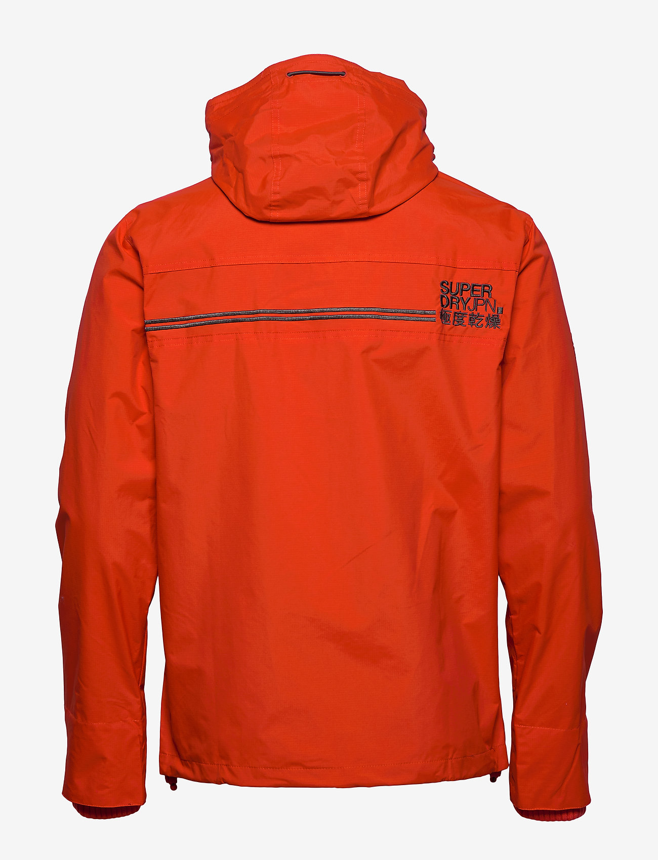 Superdry - TECH HOOD POP ZIP WINDCHEATER - acid orange/dark grey - 2