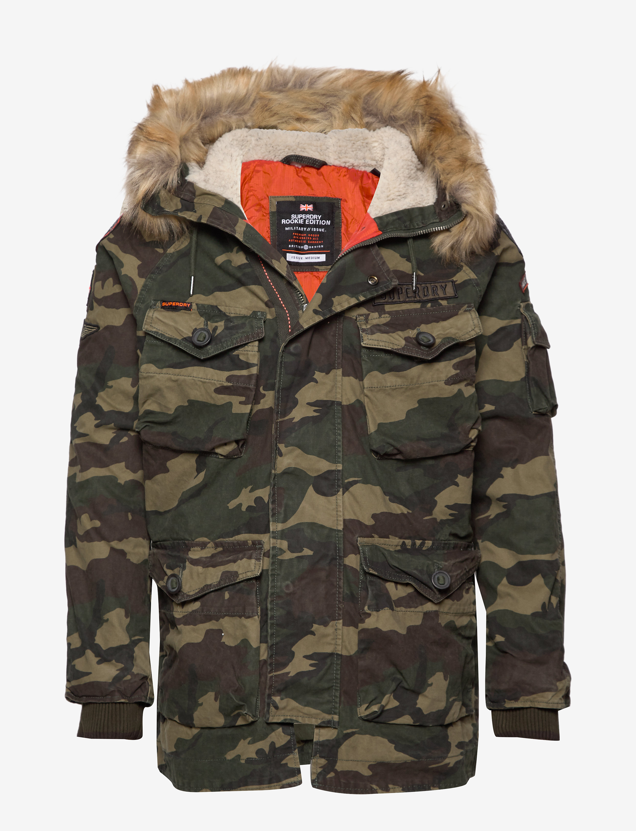 Superdry - ROOKIE HEAVY WEATHER PARKA - trad camo - 0