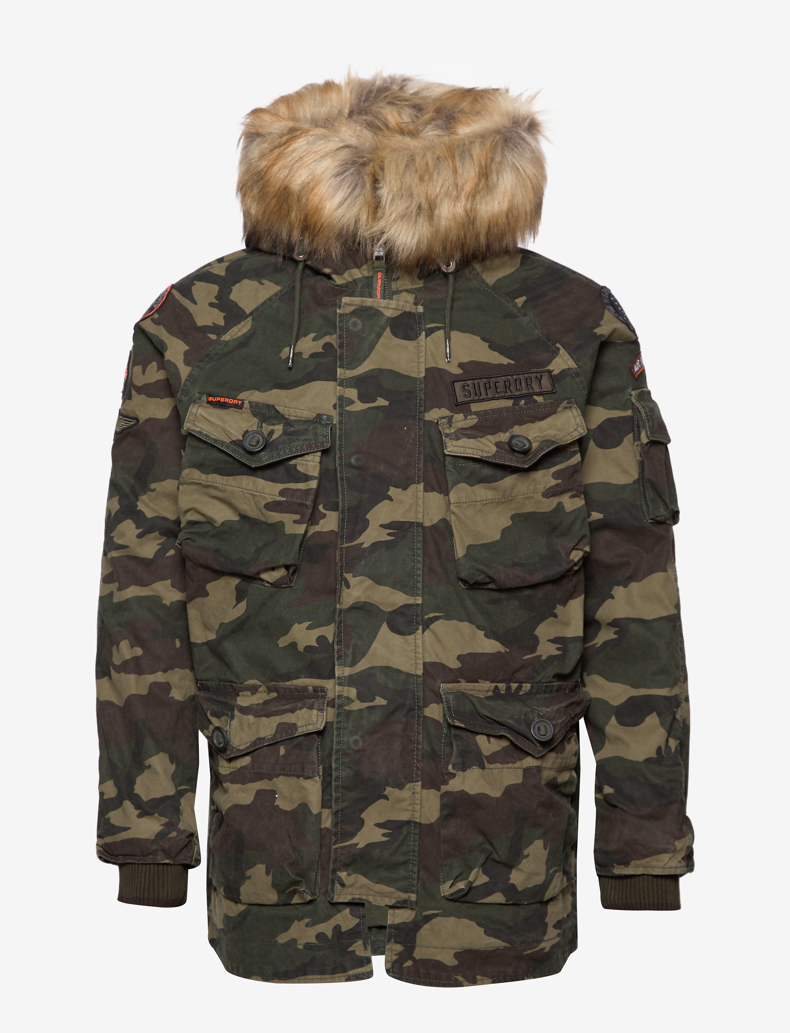 Superdry - ROOKIE HEAVY WEATHER PARKA - trad camo - 1