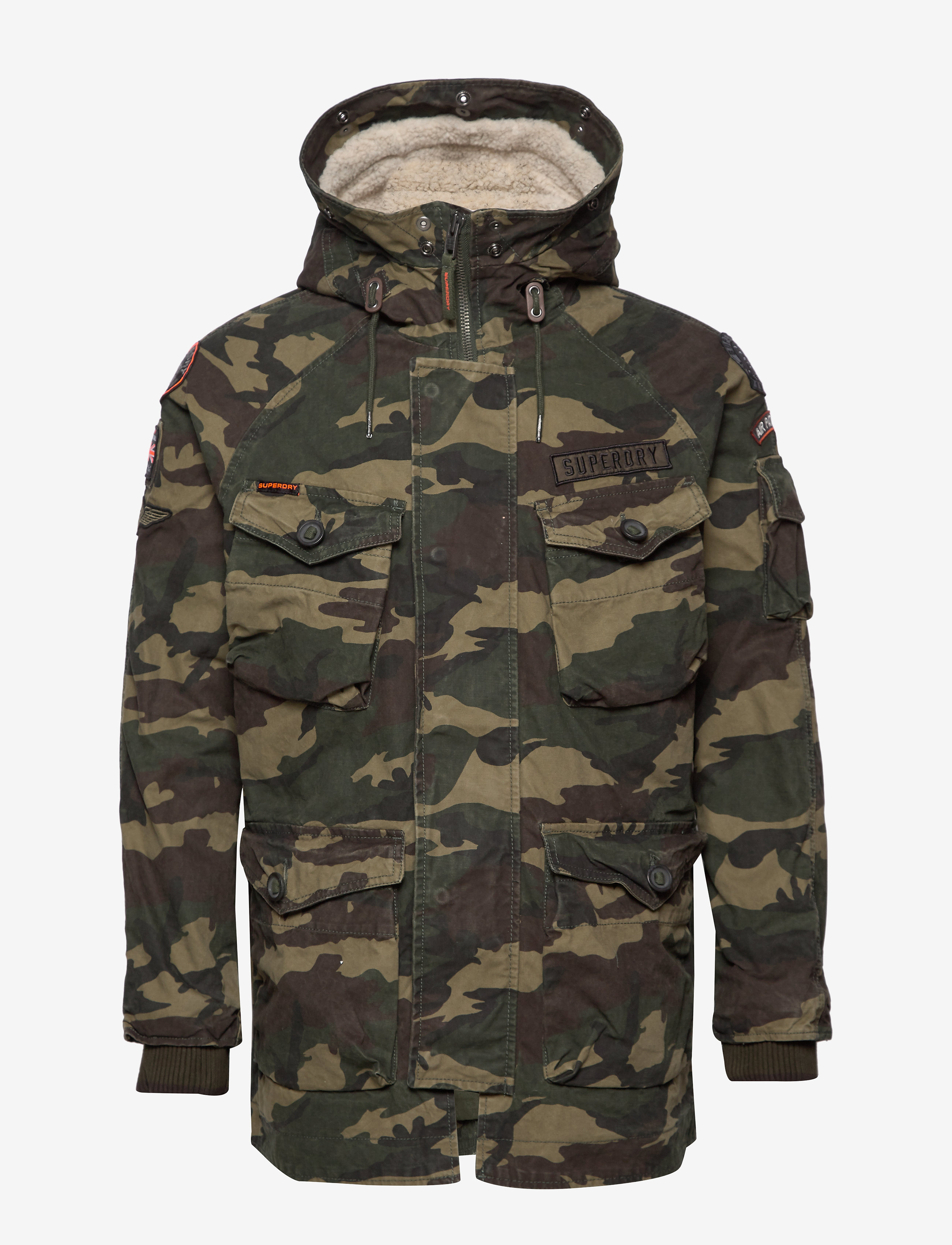 Superdry - ROOKIE HEAVY WEATHER PARKA - trad camo - 2