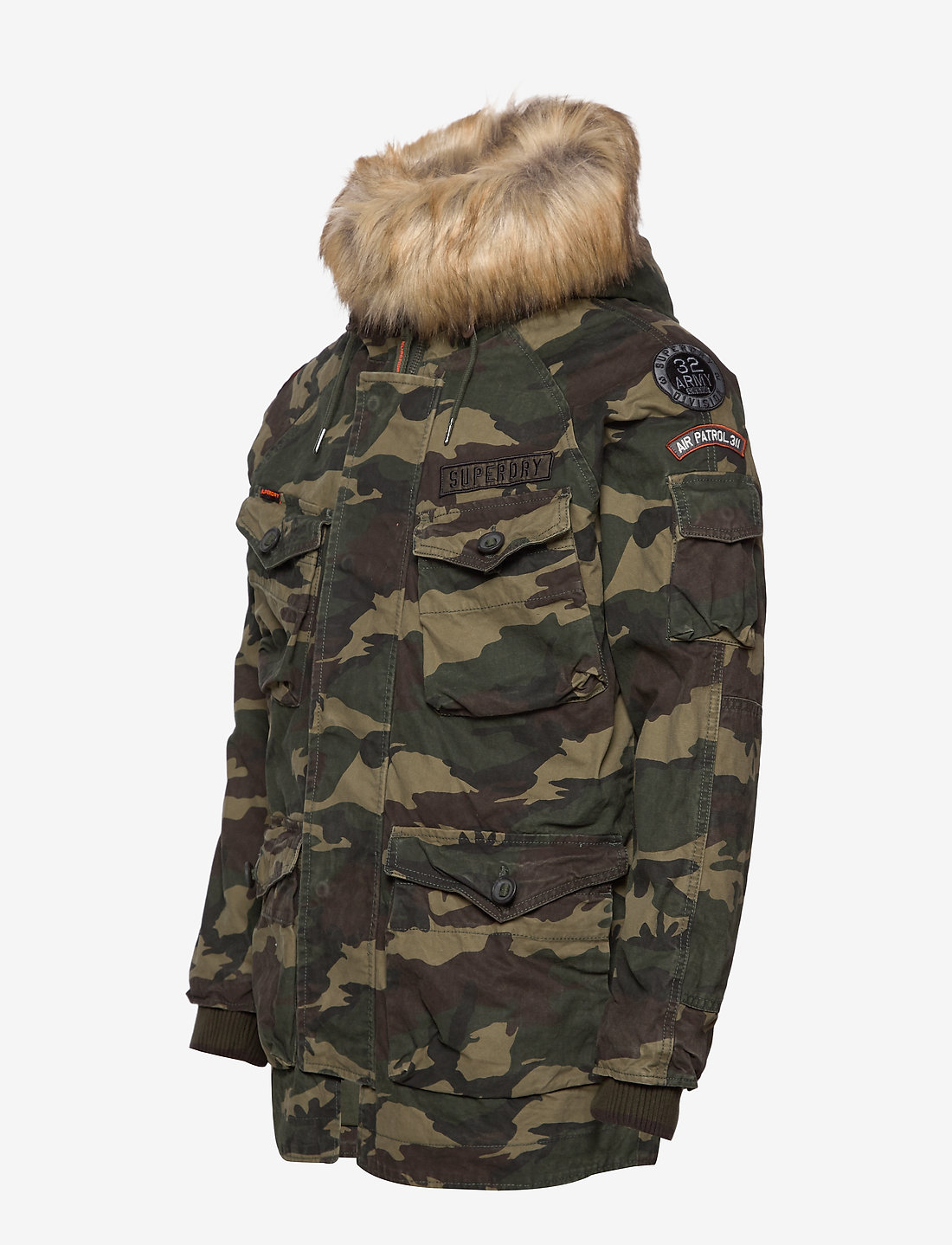 Superdry rookie heavy weather 2025 tiger parka
