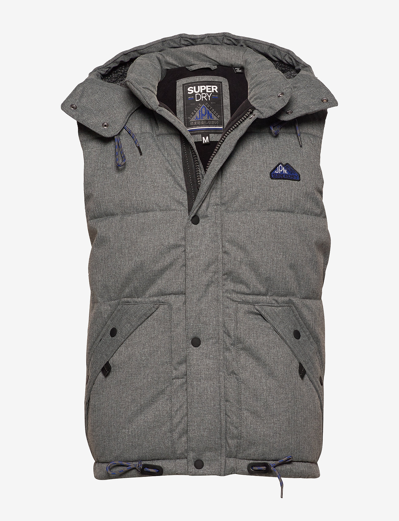 Superdry - NEW ACADEMY GILET - grey marl - 0