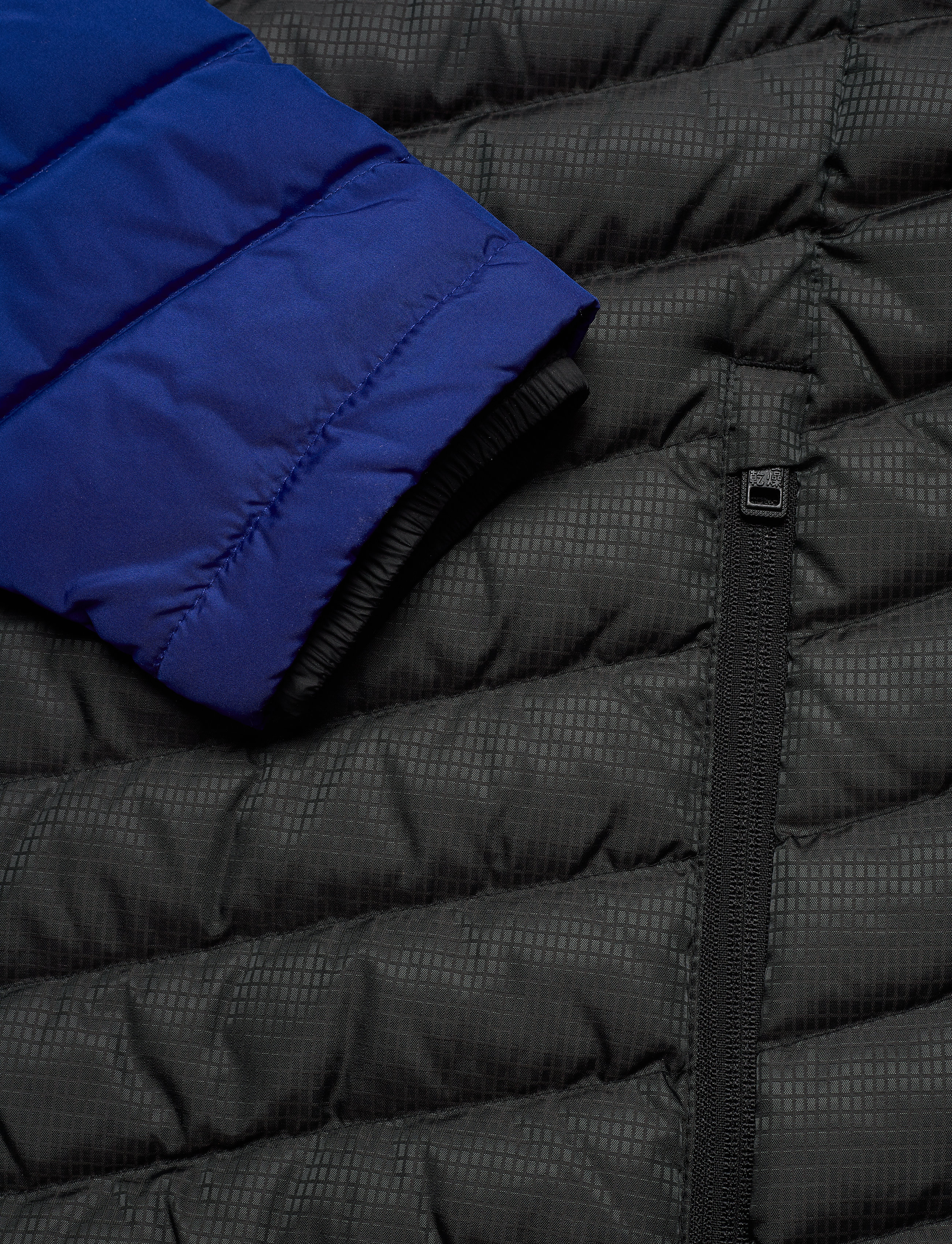 Superdry - CHEVRON COLOUR BLOCK DOWN - dark cobalt/black - 5