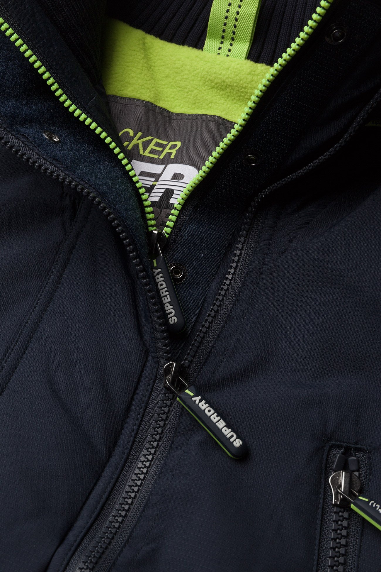 Superdry - POLAR WIND ATTACKER NB - ink/lime punch - 4