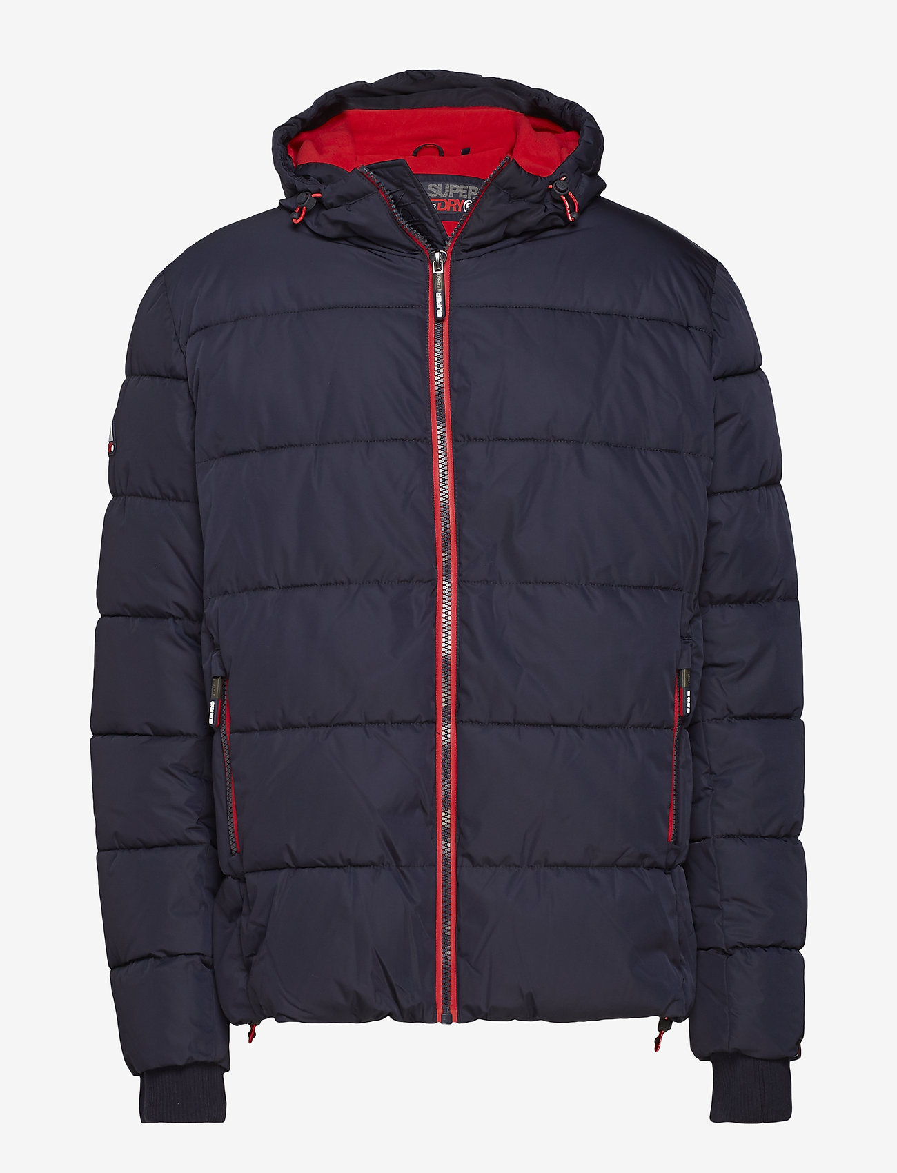Superdry - SPORTS PUFFER - navy/bright red - 0