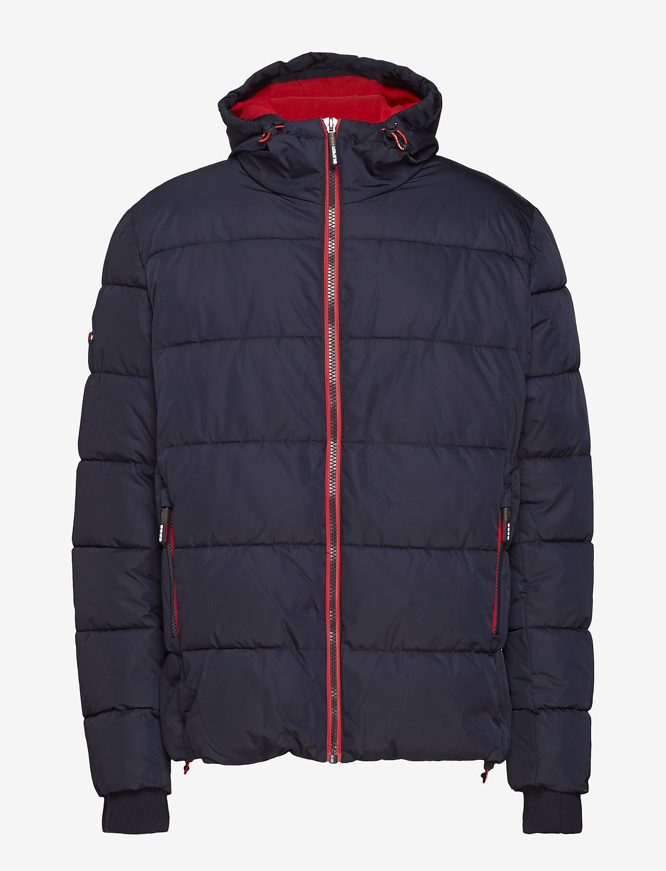 Superdry - SPORTS PUFFER - navy/bright red - 1
