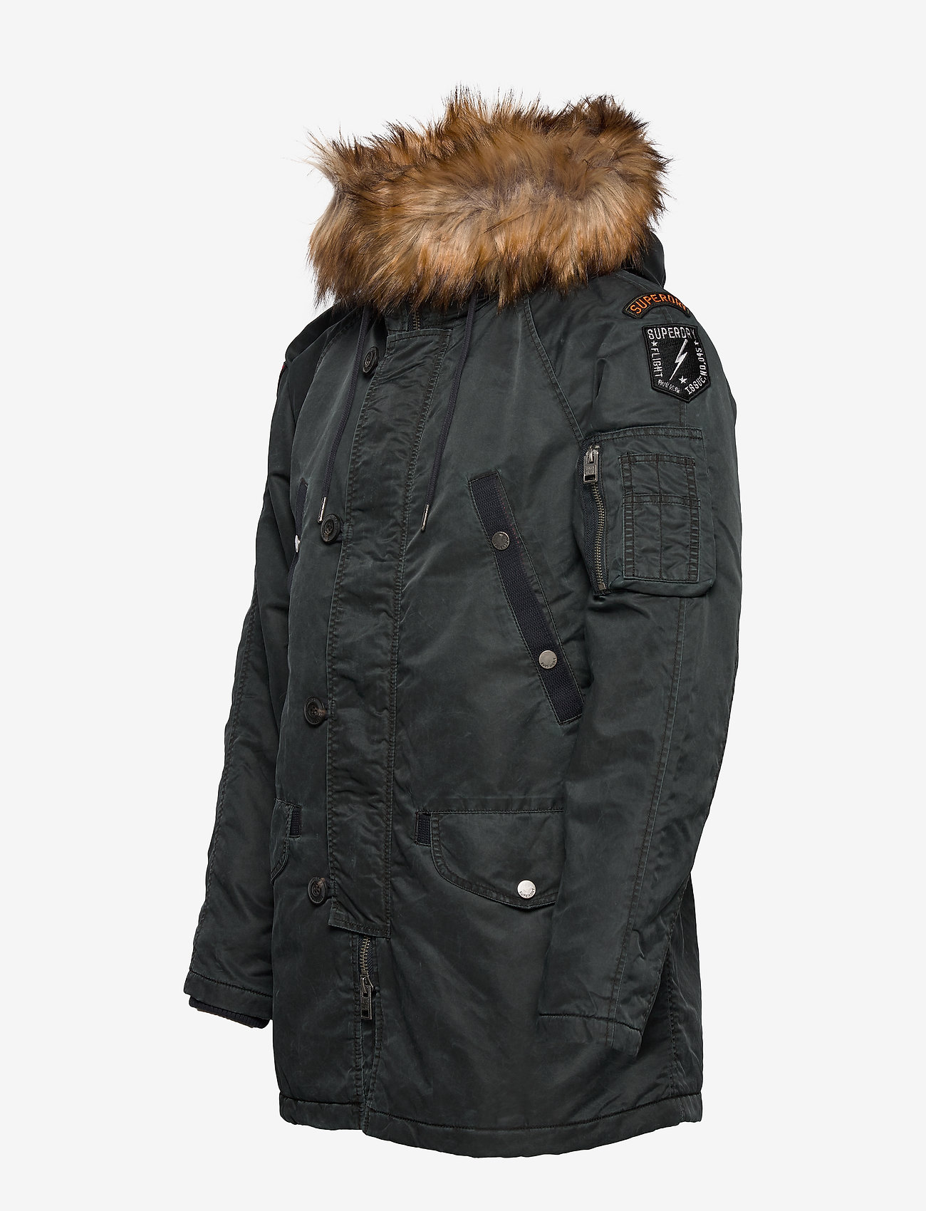 Superdry - COMANDO HEAVY PARKA - washed navy - 5