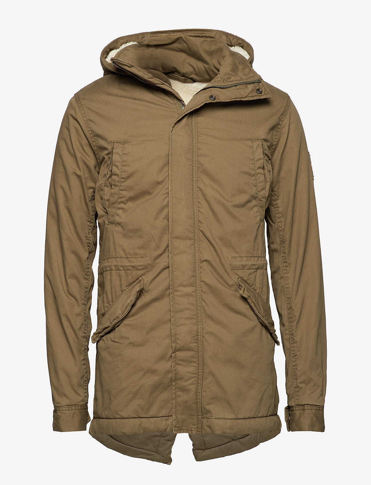 Superdry - ROOKIE MILITARY PARKA - deepest army - 0