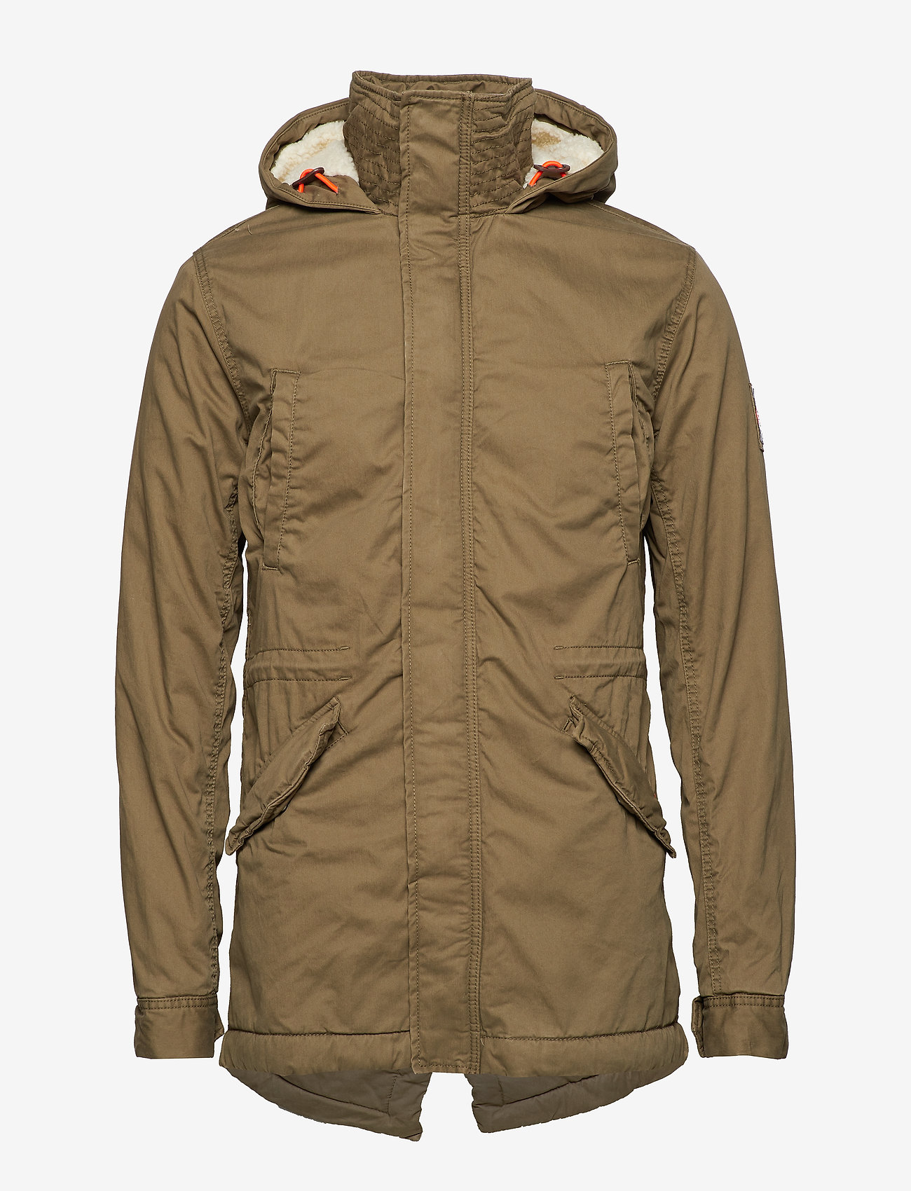 Superdry - ROOKIE MILITARY PARKA - deepest army - 1