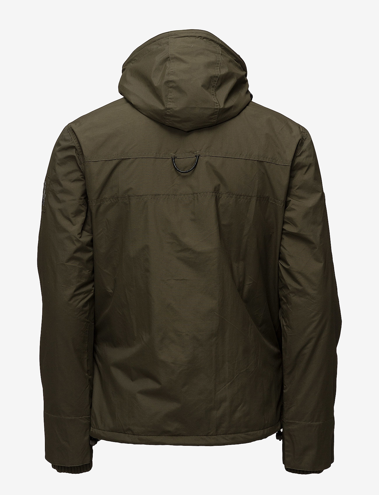 Superdry - HOODED POLAR WIND ATTACKER NB - deep olive/black - 2
