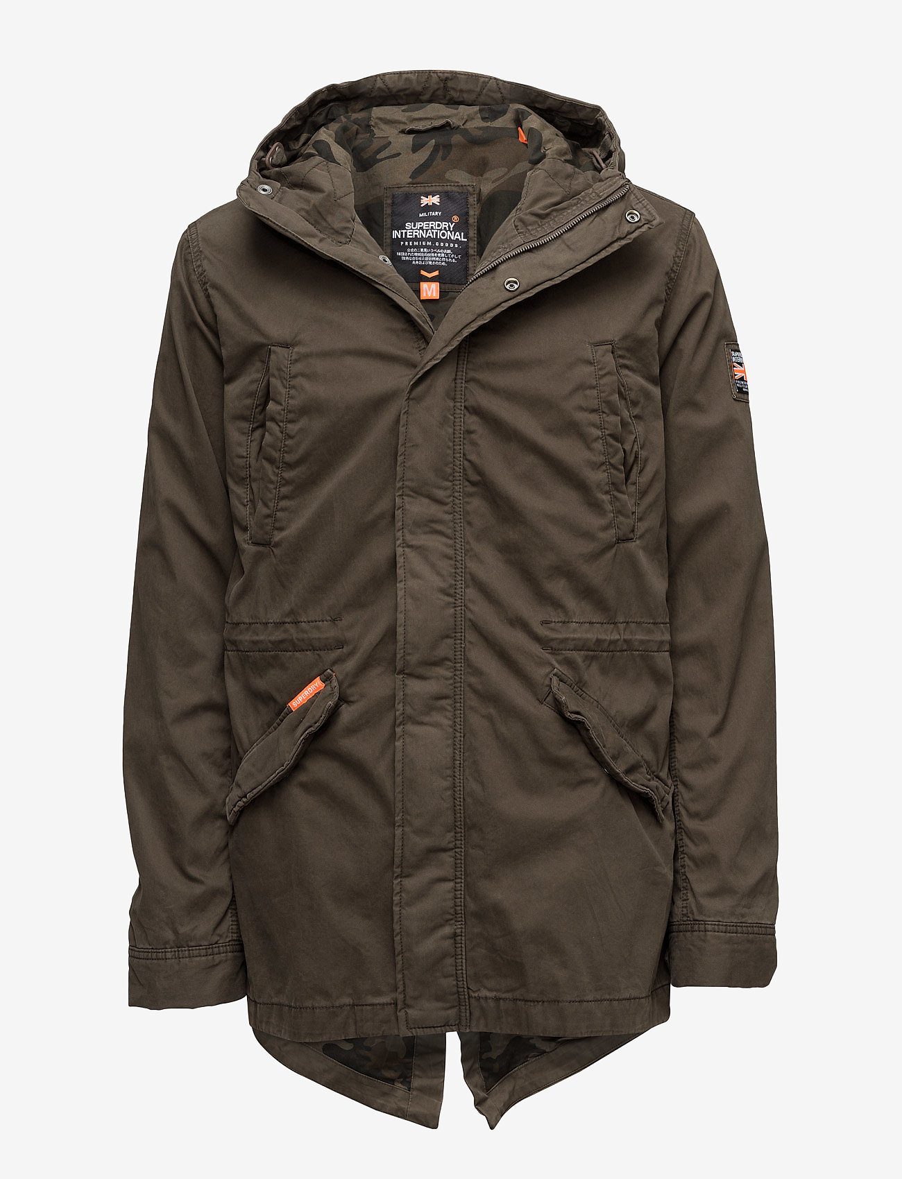 Superdry - CLASSIC ROOKIE MILITARY PARKA - forest khaki - 0