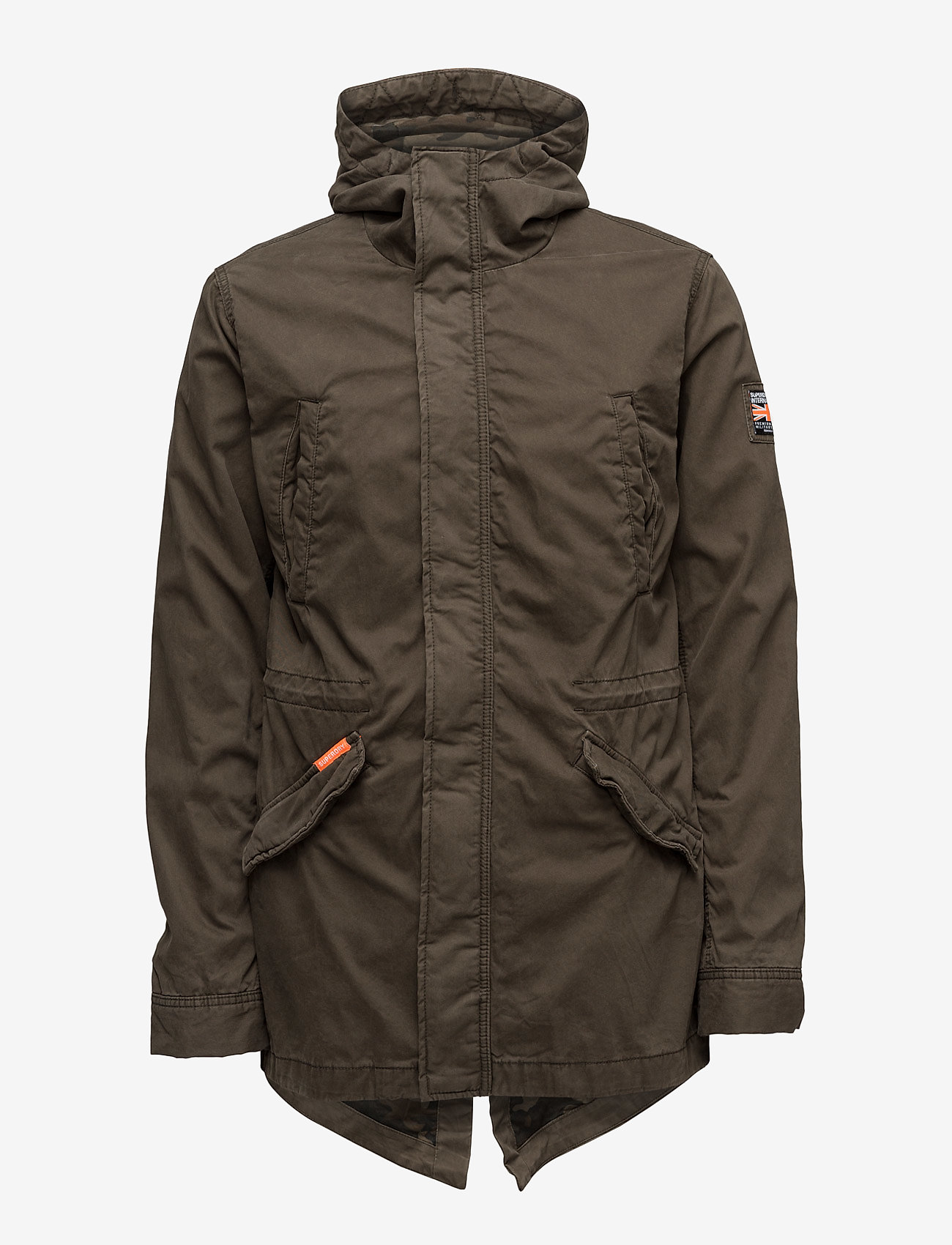 Superdry - CLASSIC ROOKIE MILITARY PARKA - forest khaki - 1