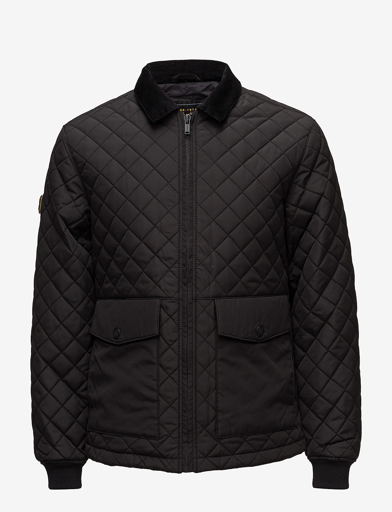 RYLAND QUILT COACH JACKET - BLACK