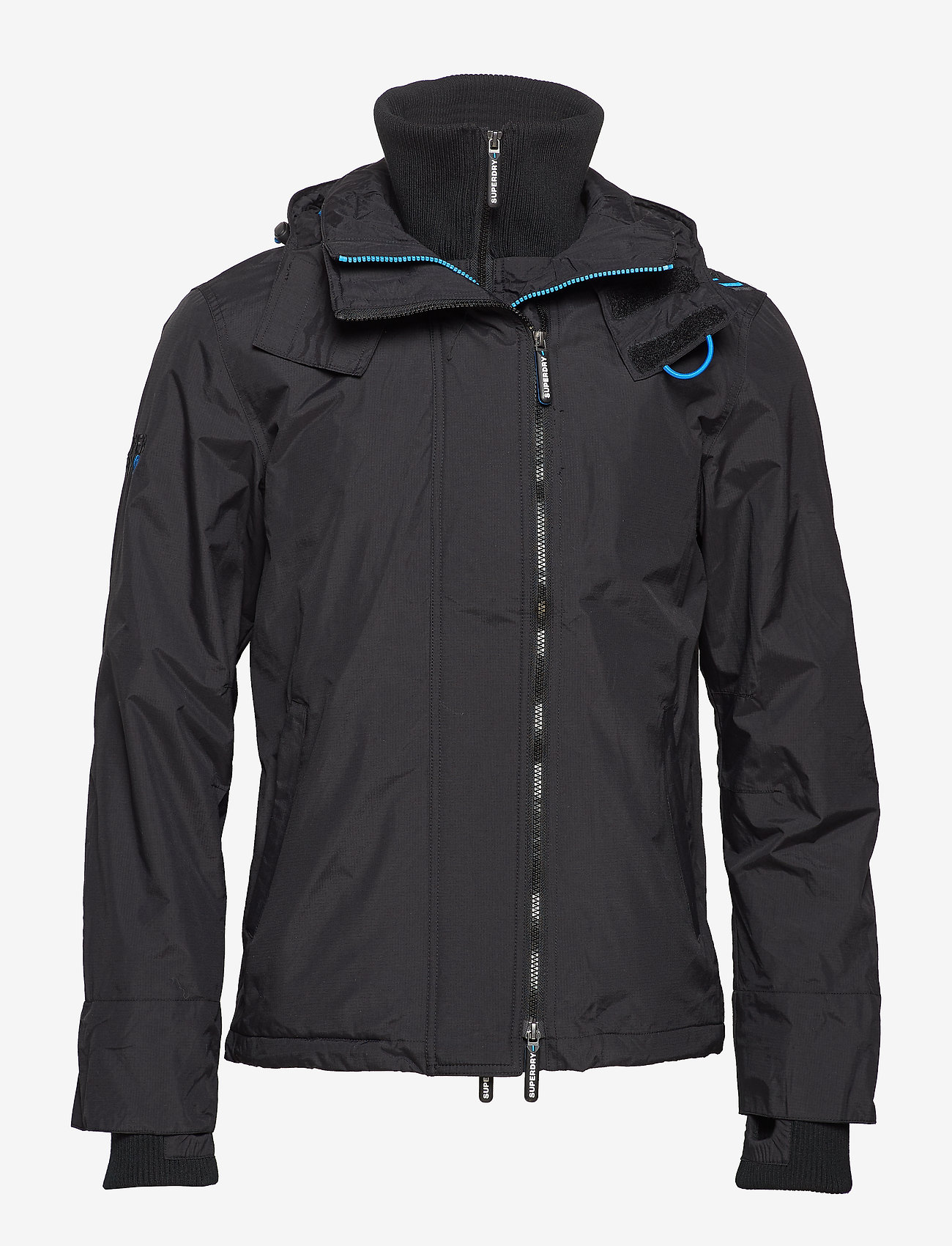 Superdry - POP ZIP HOOD ARCTIC WNDCHEATER - black/super denby - 1