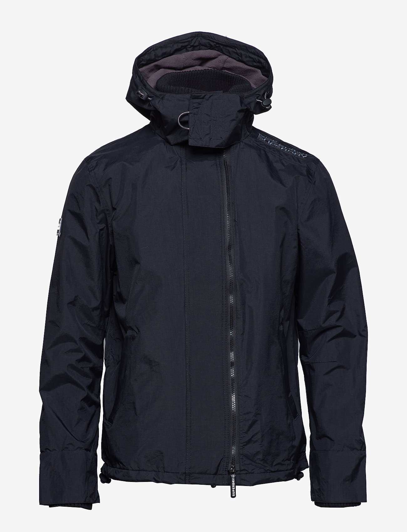 Superdry - POP ZIP HOODED ARCTIC WINDCHEATER - black/rock - 1