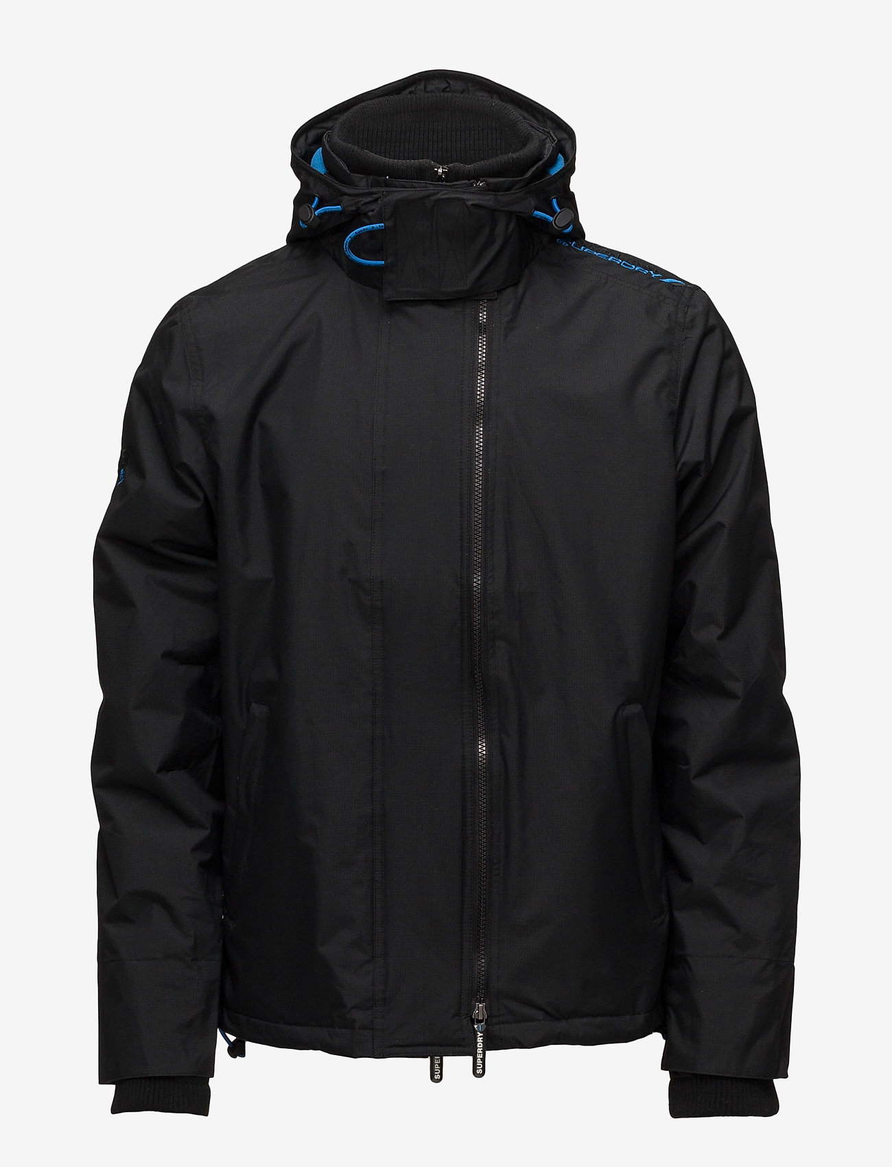 Superdry - POPZIP HOOD ARCTIC WNDCHTER NB - black/super denby - 1