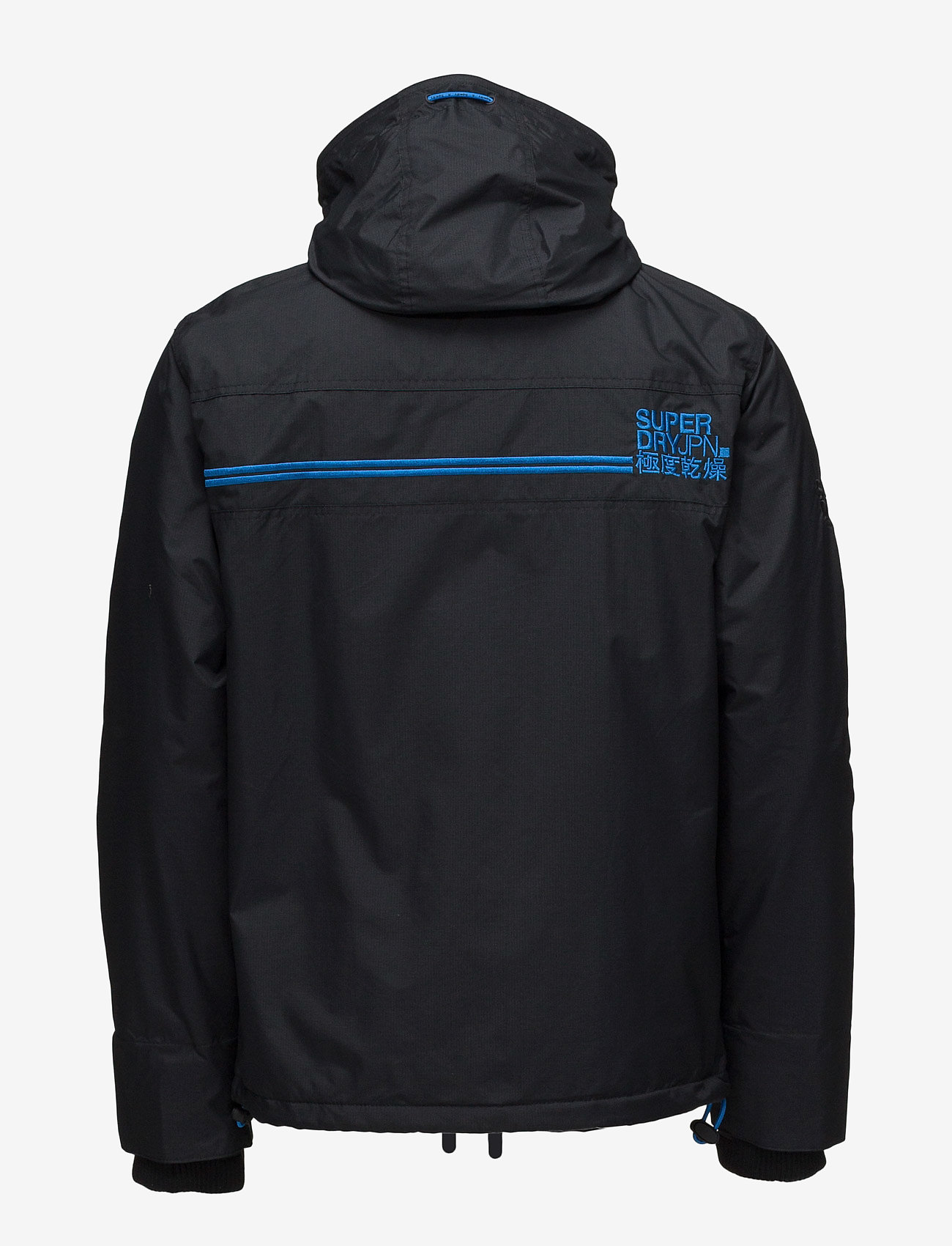 Superdry - POPZIP HOOD ARCTIC WNDCHTER NB - black/super denby - 2