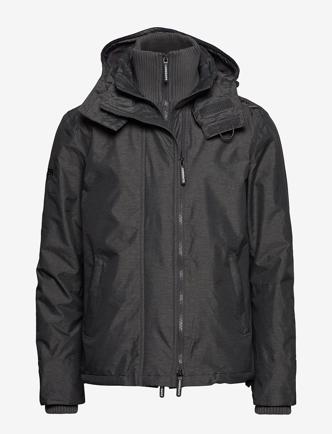Superdry arctic 2025 black marl