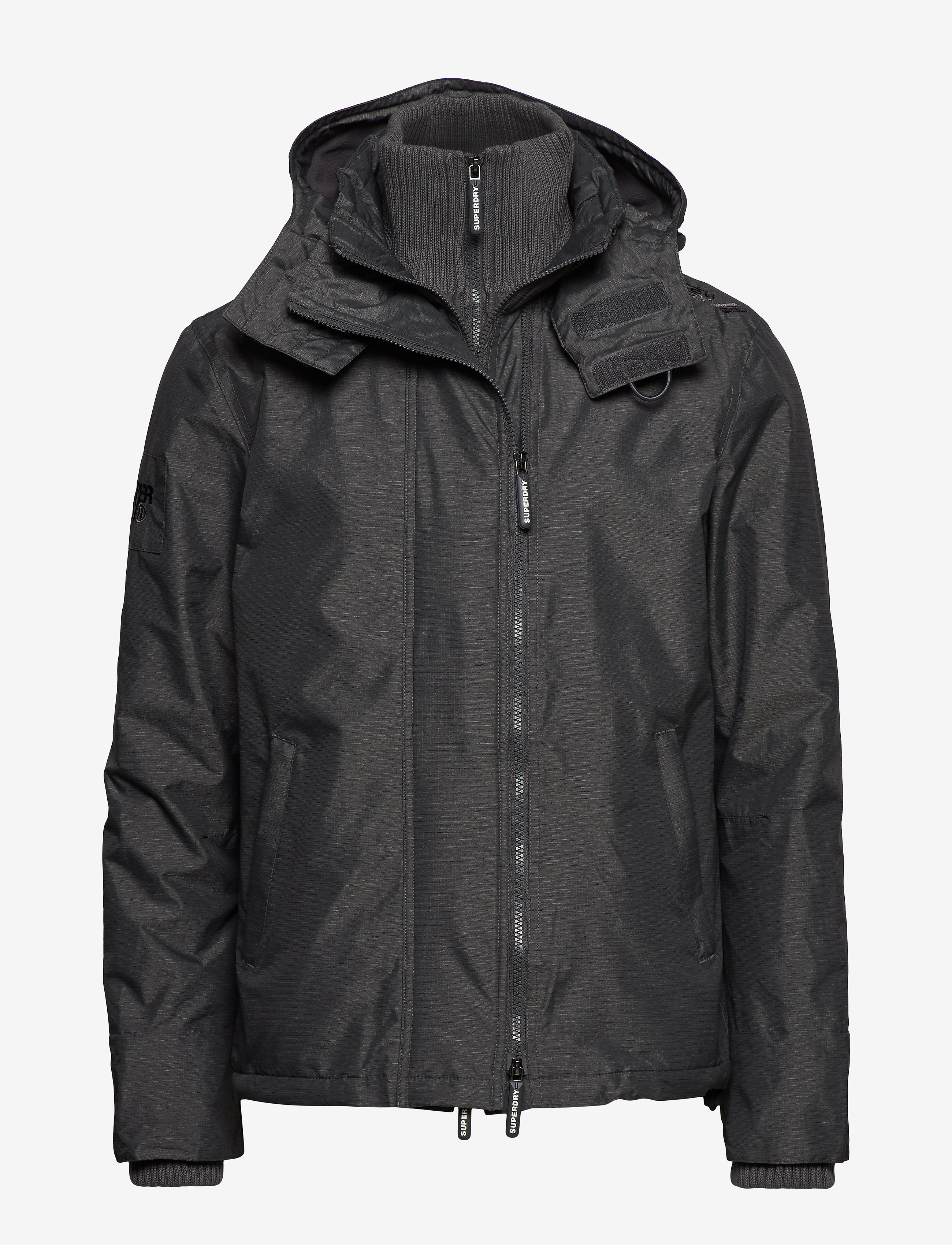 Superdry - POP ZIP HOOD ARCTIC WNDCHEATER NB - stone marl/steel - 0