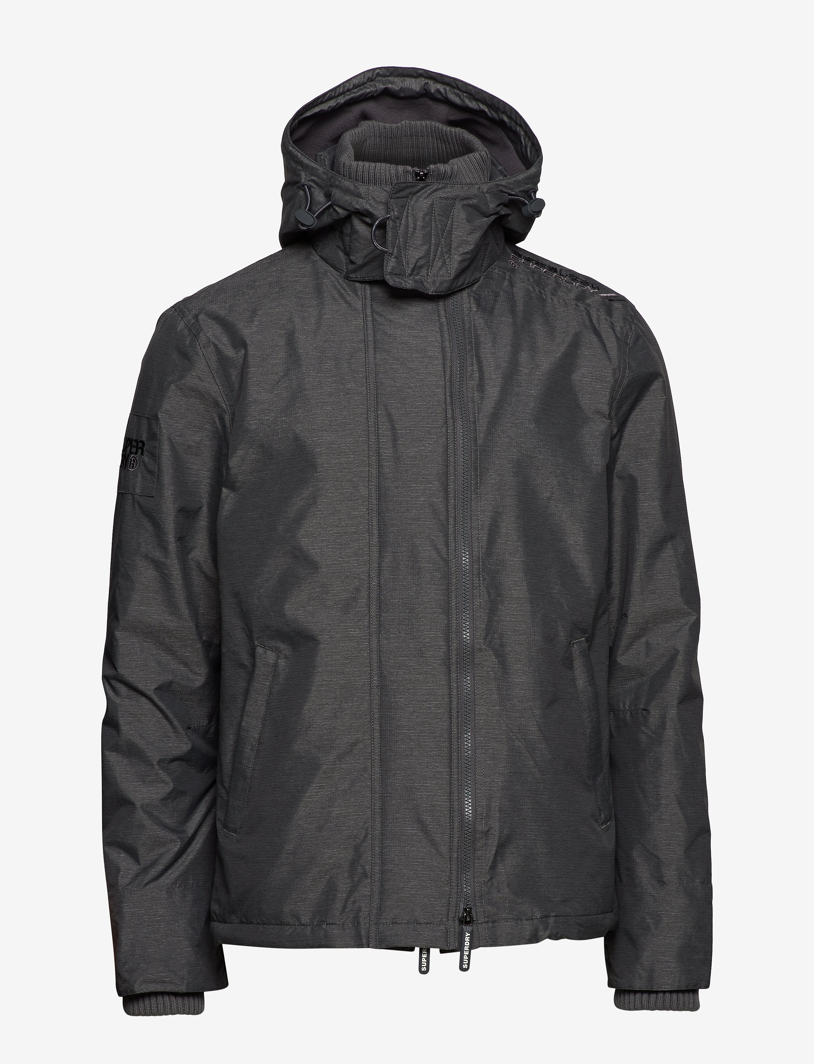 Superdry - POP ZIP HOOD ARCTIC WNDCHEATER NB - stone marl/steel - 1
