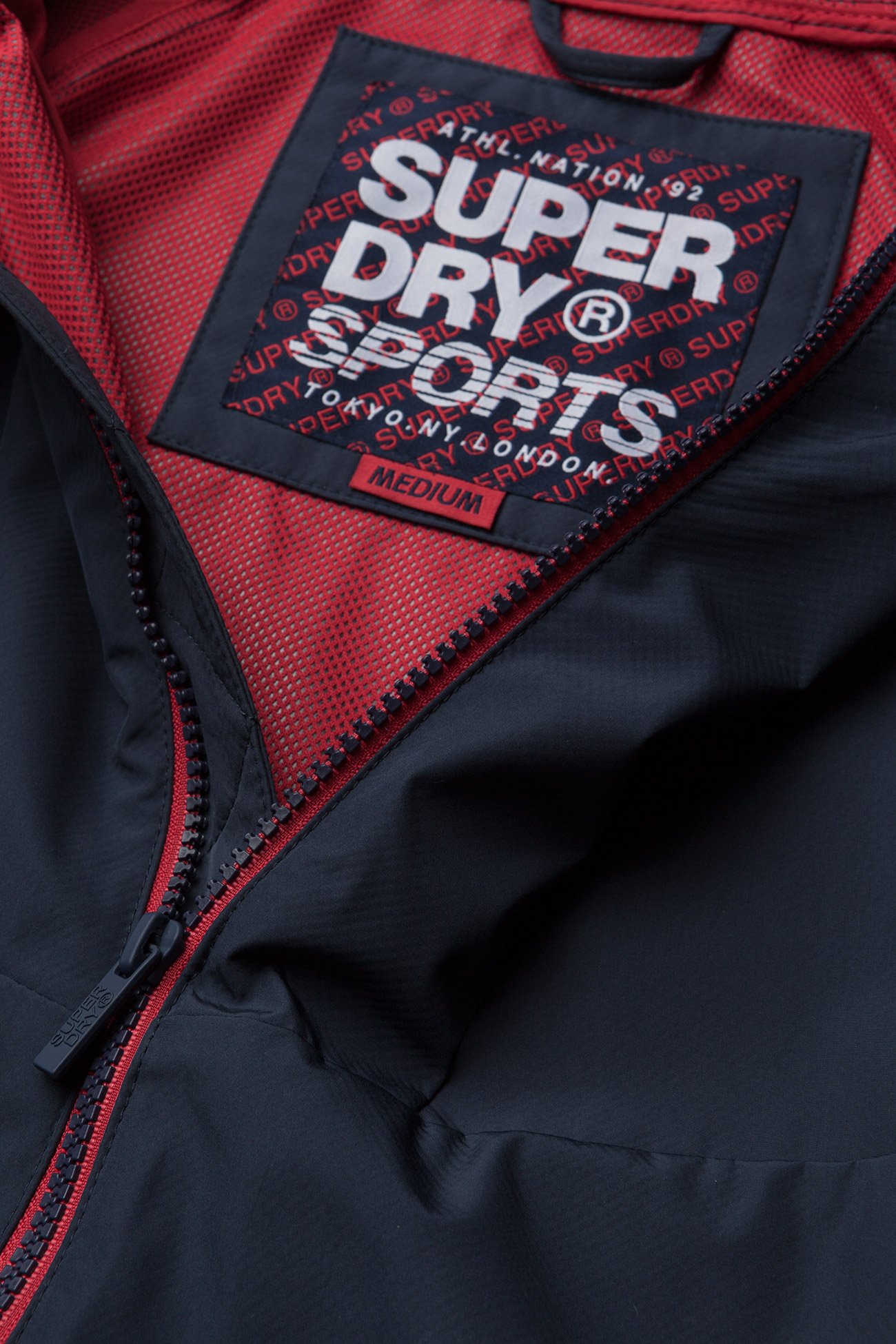 Superdry - ECHO BEACH CAGOULE - navy - 4