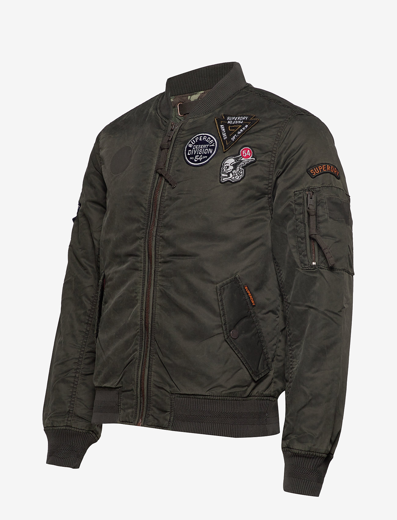Superdry - LIMITED ISSUE FLIGHT BOMBER - washed khaki - 2