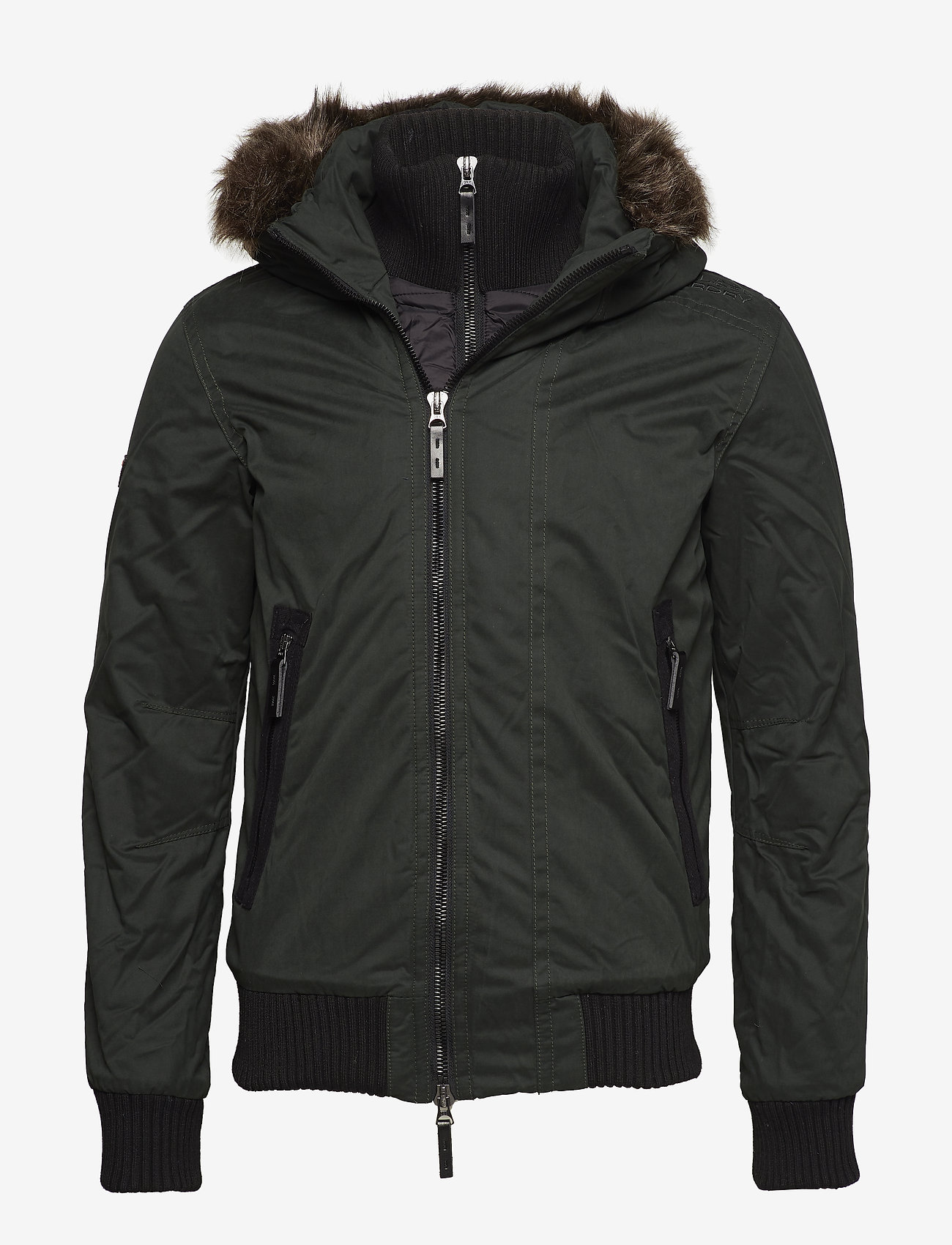 MICROFIBRE WIND BOMBER - IVY GREEN