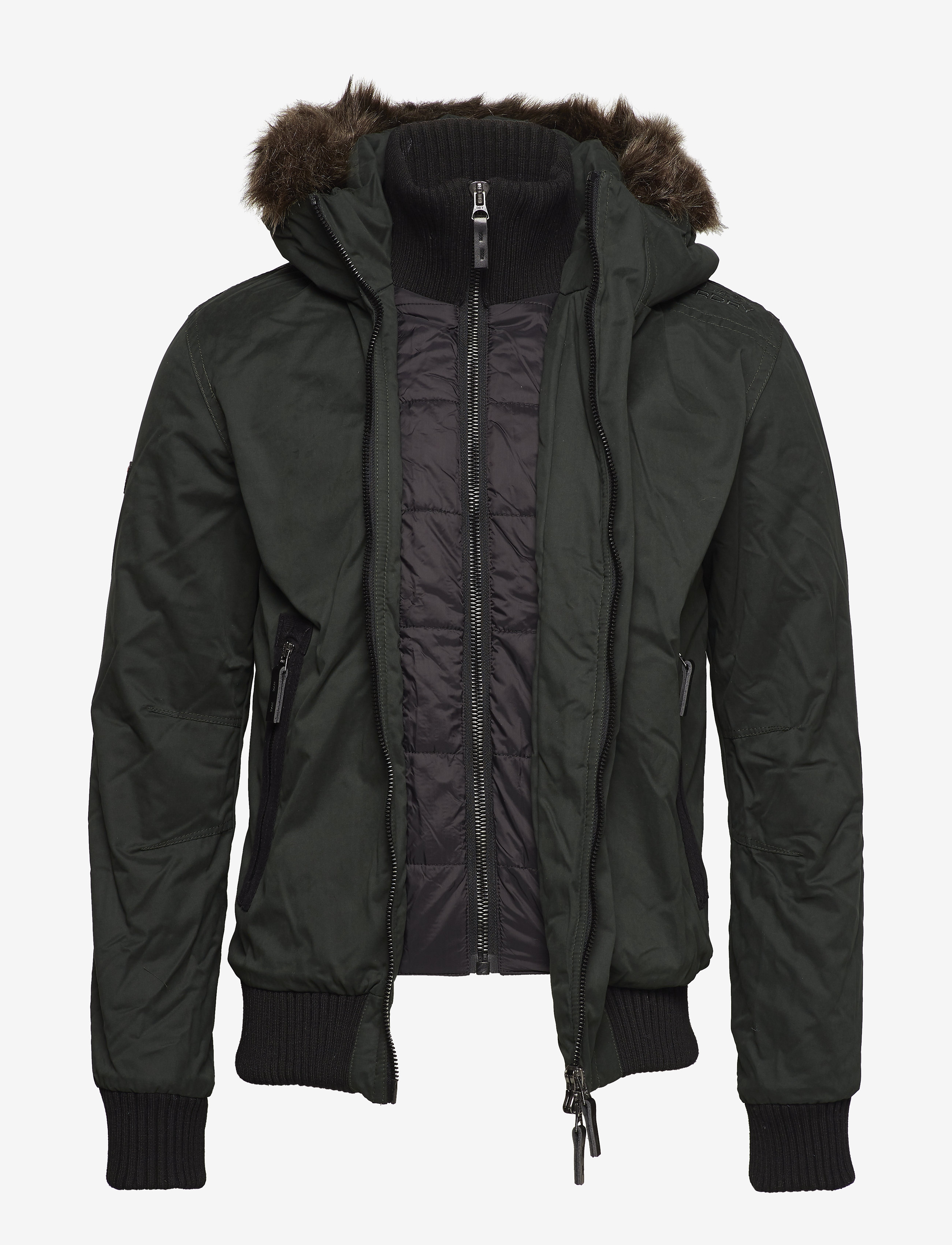 Superdry - MICROFIBRE WIND BOMBER - ivy green - 2