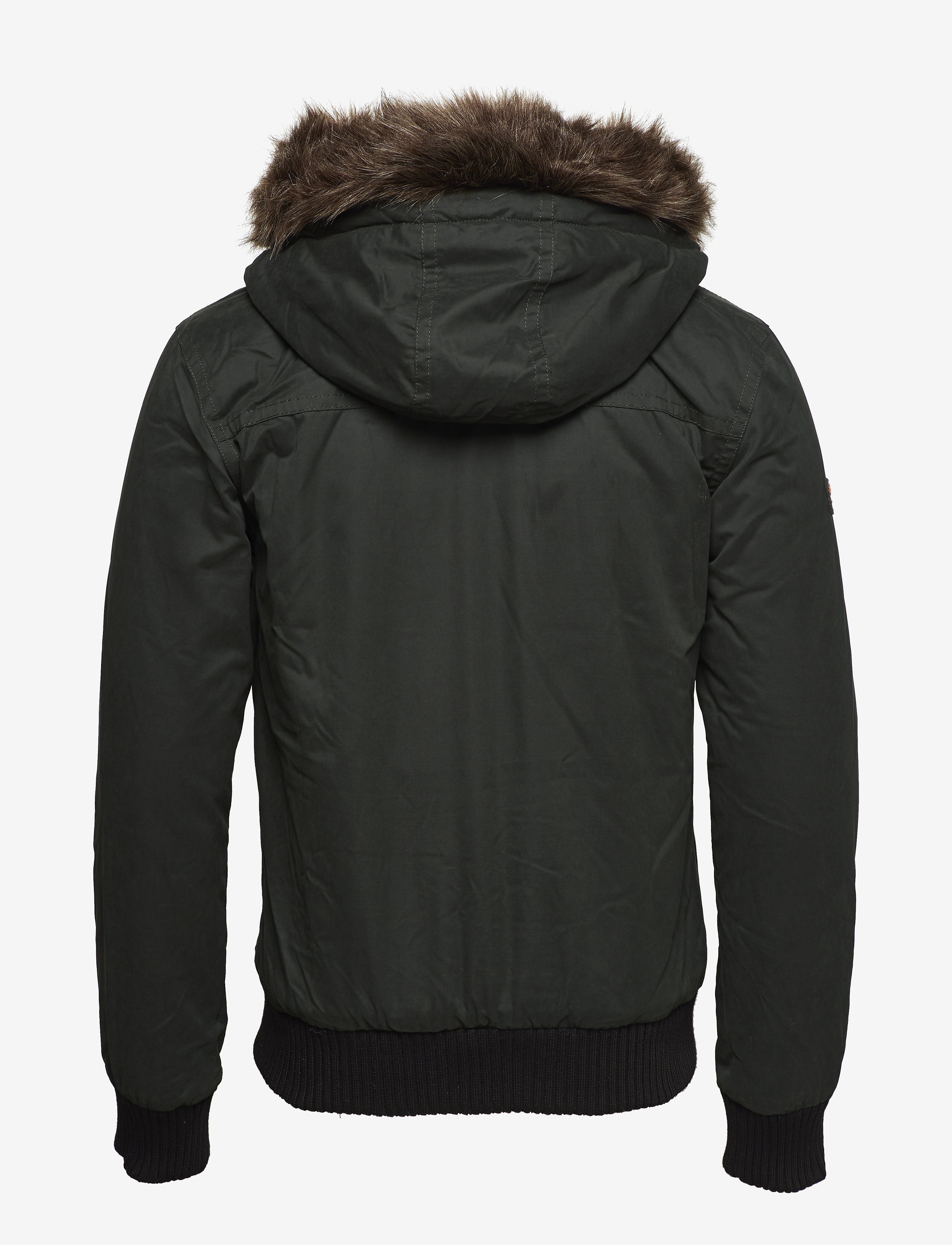 Superdry - MICROFIBRE WIND BOMBER - ivy green - 4