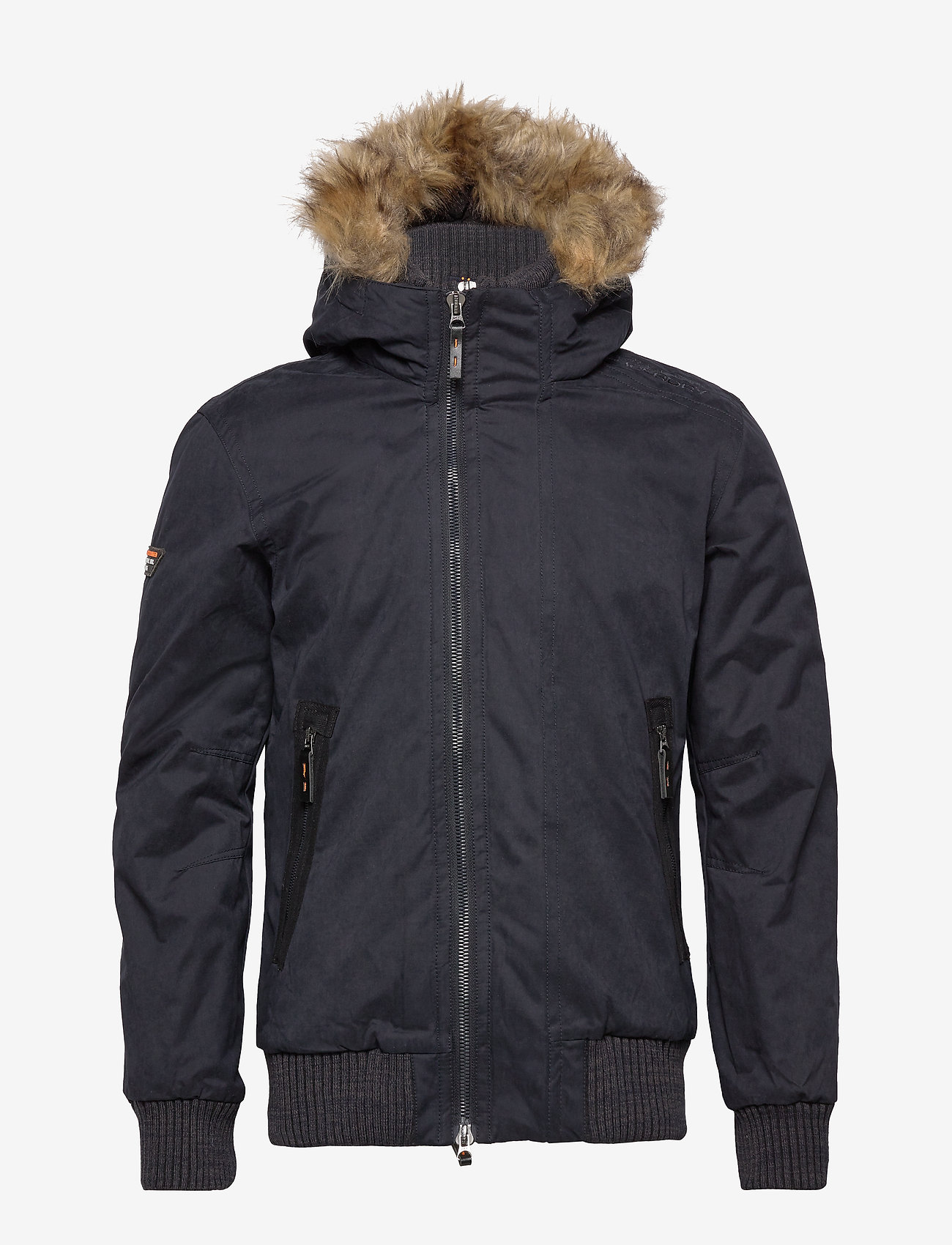 Superdry - MICROFIBRE WIND BOMBER - super dark navy - 1
