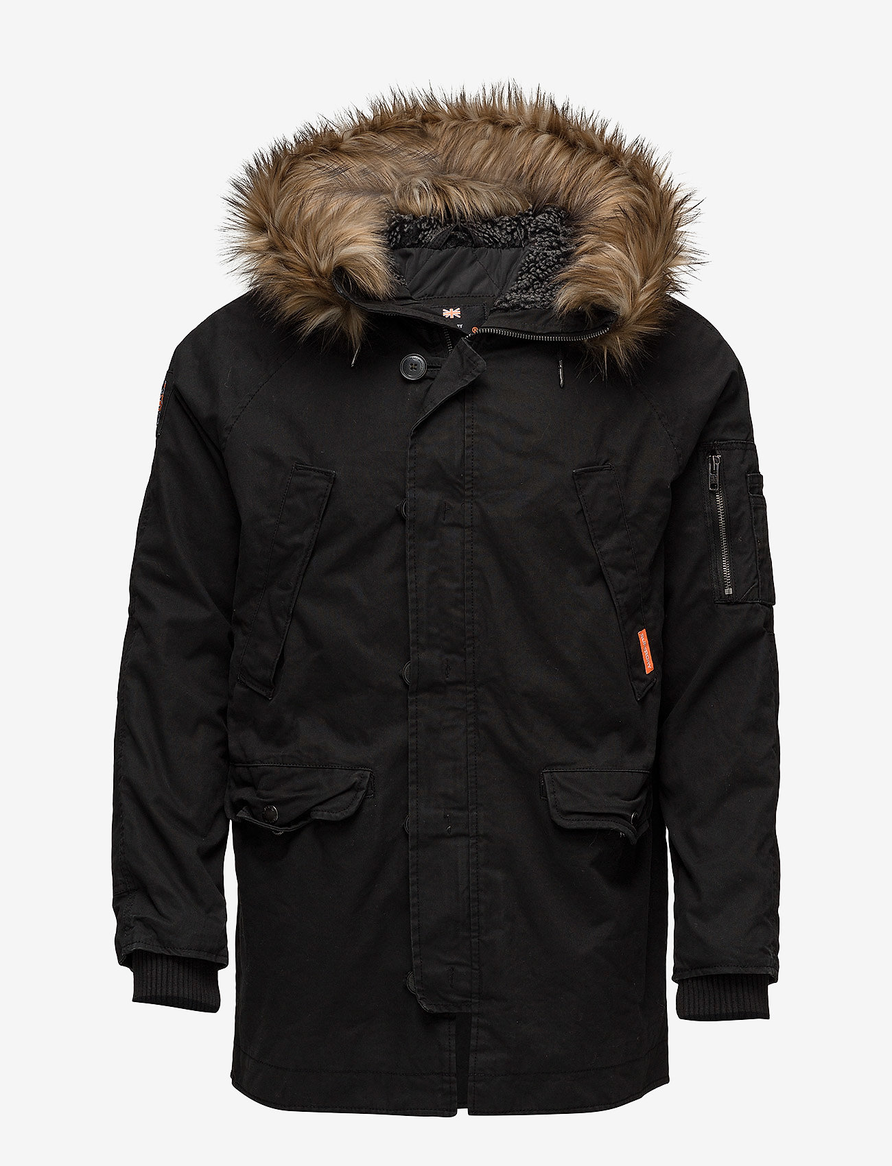Superdry - ROOKIE HEAVY WEATHER PARKA - bitter black - 0