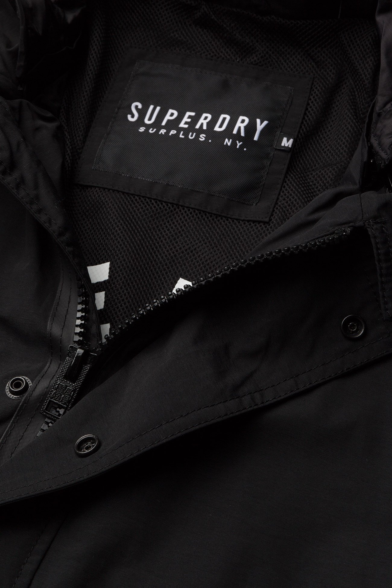 Superdry - SURPLUS GOODS PARKA LITE - black - 4