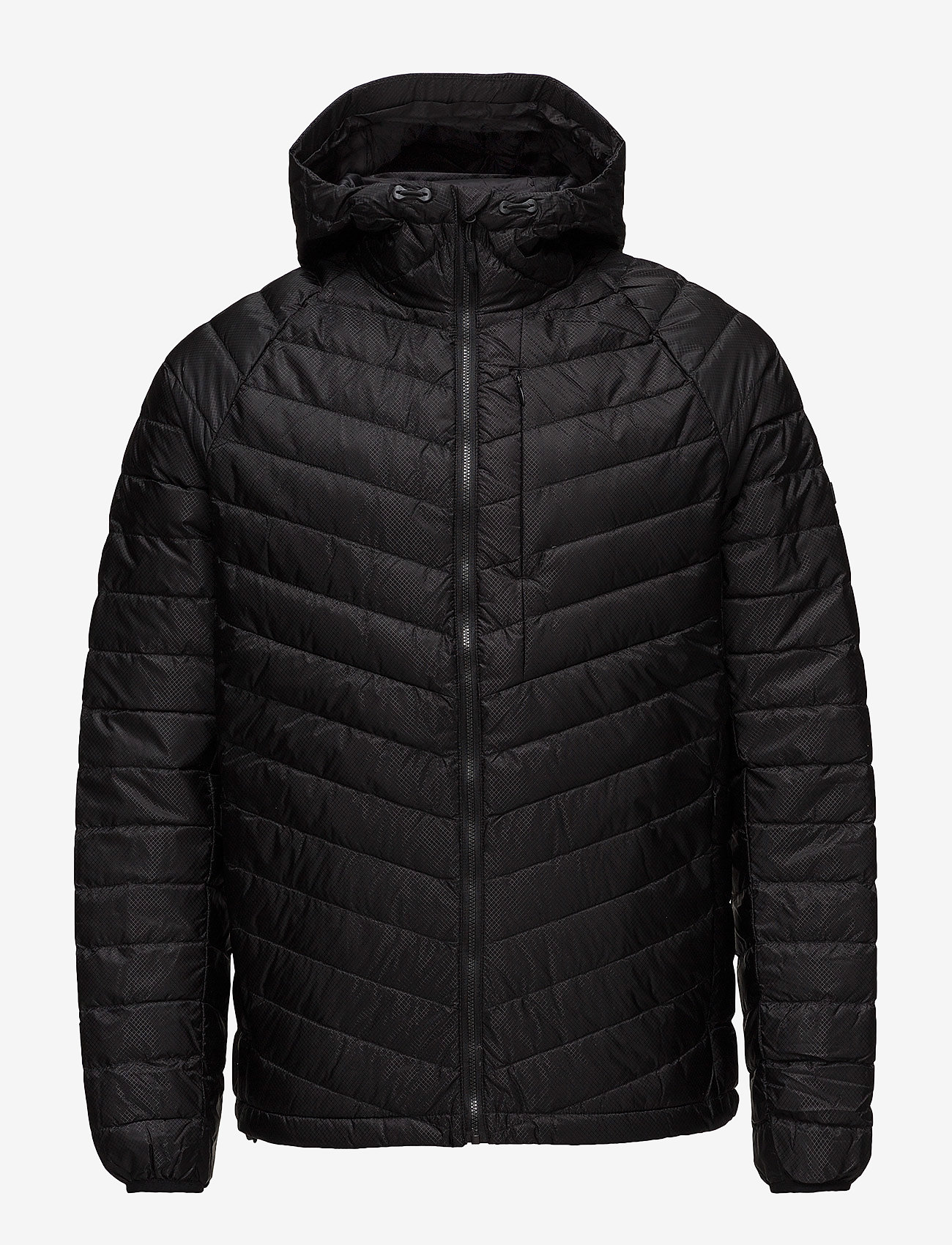 Superdry - MICRO QUILT DOWN HOODED JACKET - black - 1