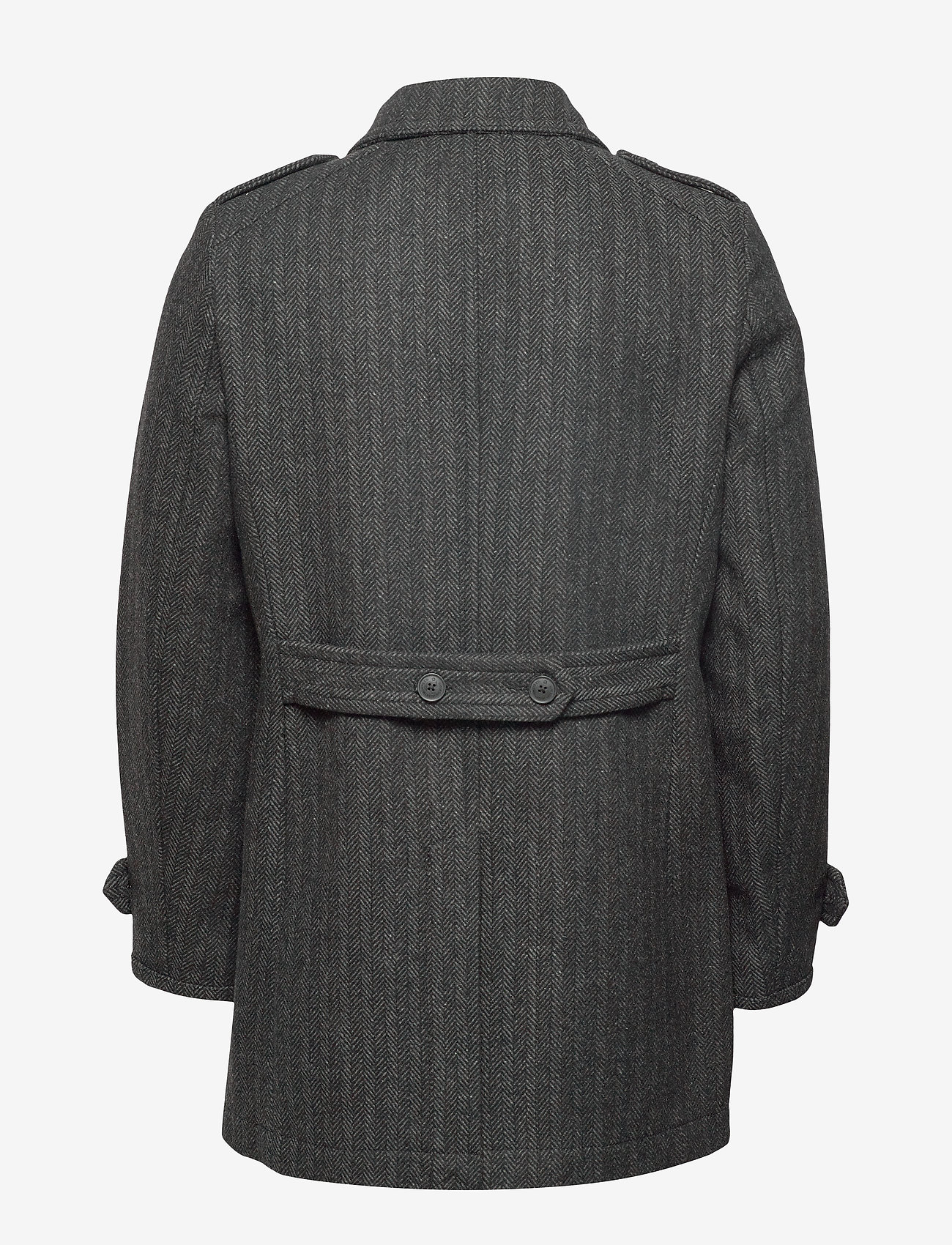 Superdry - NEW BRIDGE COAT - grey herringbone - 2