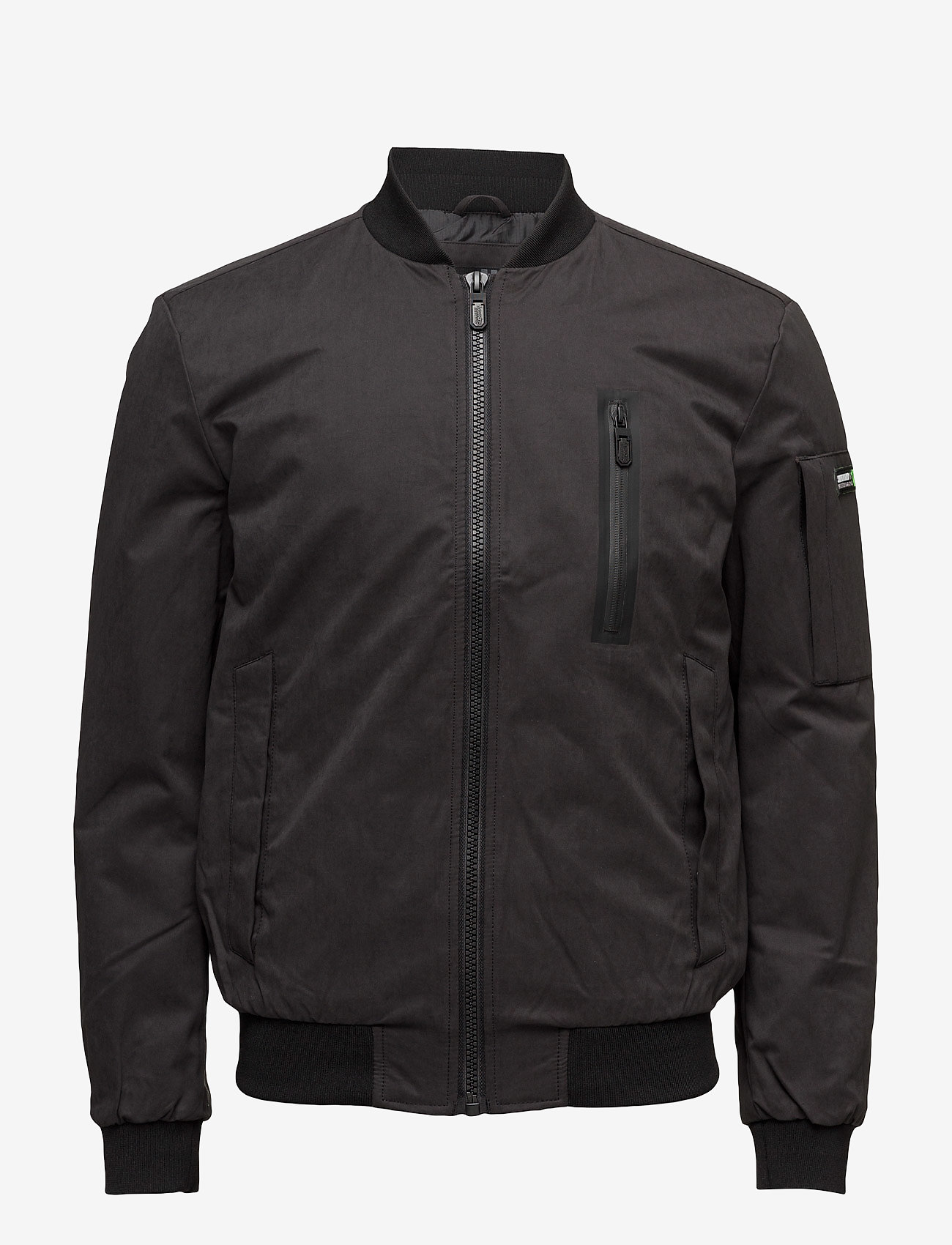 Superdry - NOVA MICROFIBRE BOMBER - black - 0