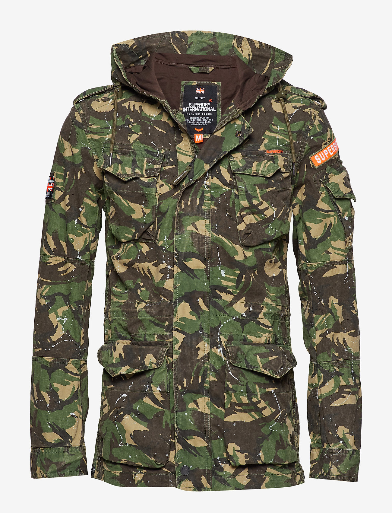 Superdry - ROOKIE SPLATTER PARA PARKA - camo splatter - 0