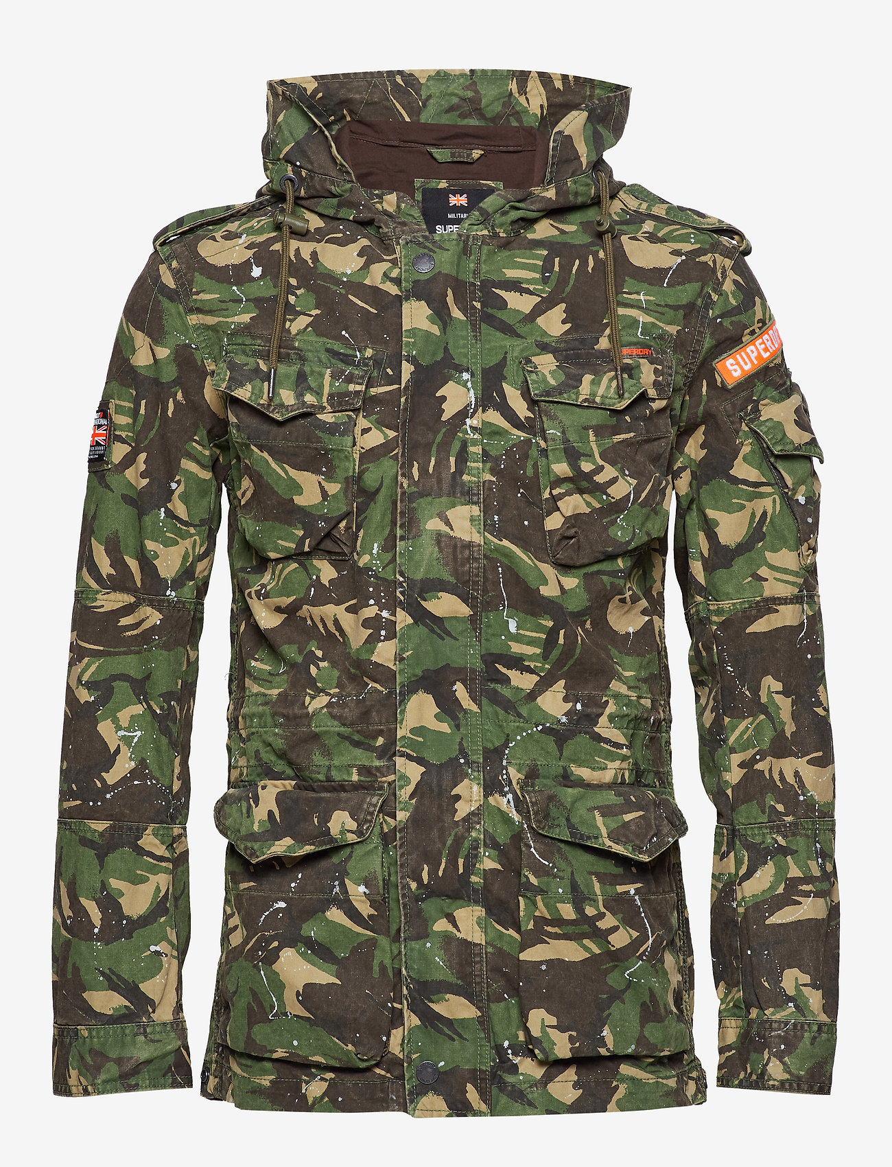 Superdry - ROOKIE SPLATTER PARA PARKA - camo splatter - 1