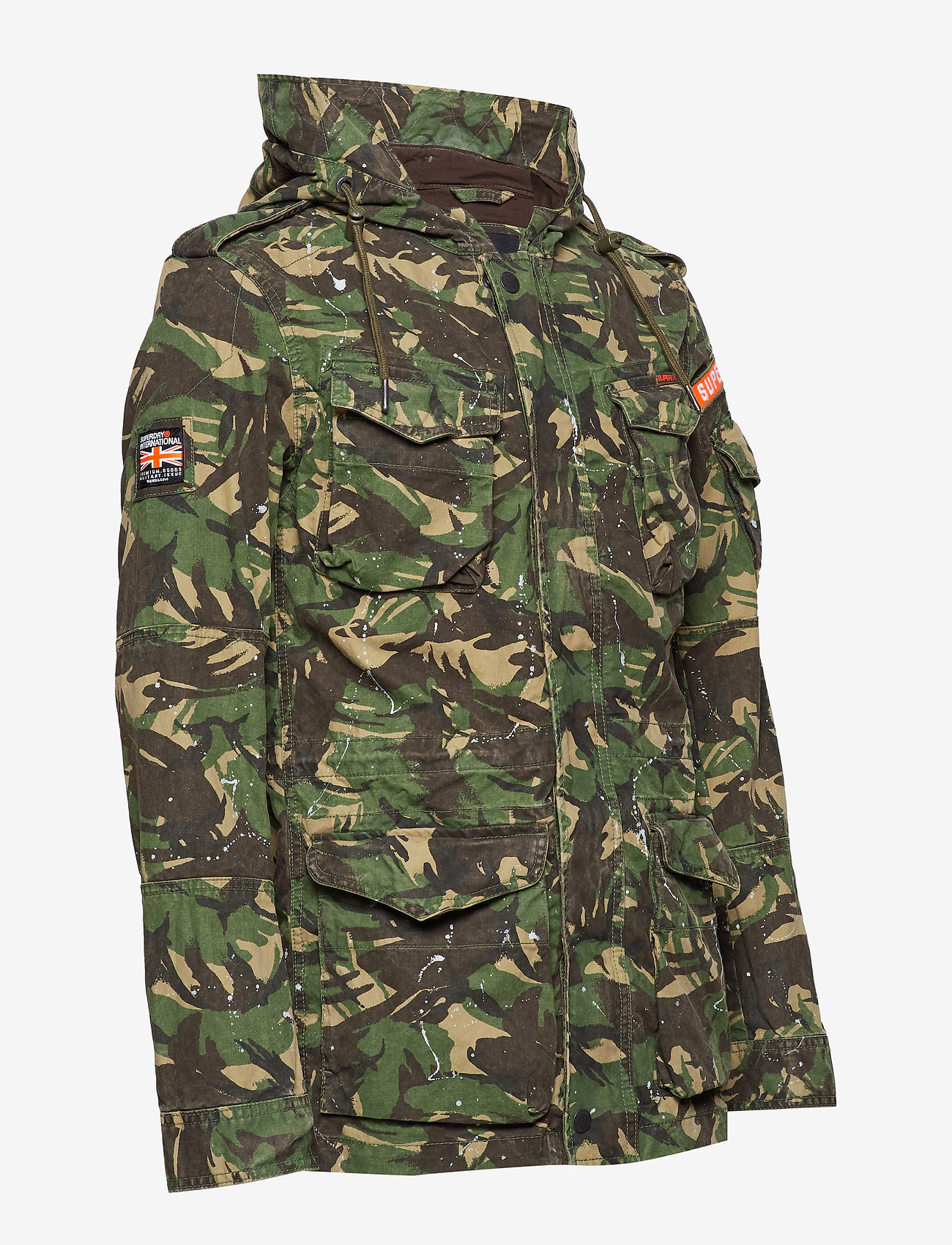 Superdry - ROOKIE SPLATTER PARA PARKA - camo splatter - 4
