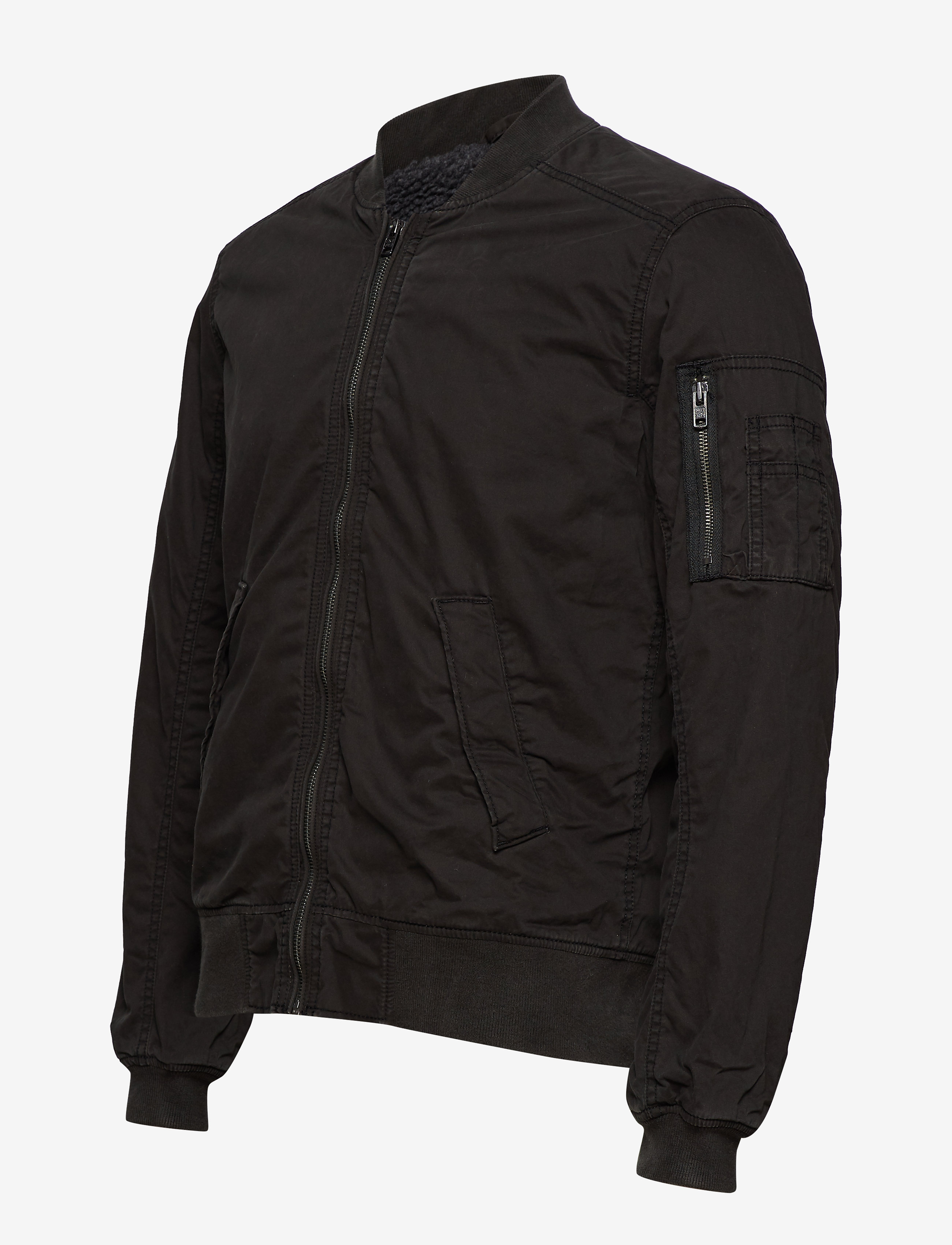 Superdry - ROOKIE WINTER DUTY BOMBER - bitter black - 2