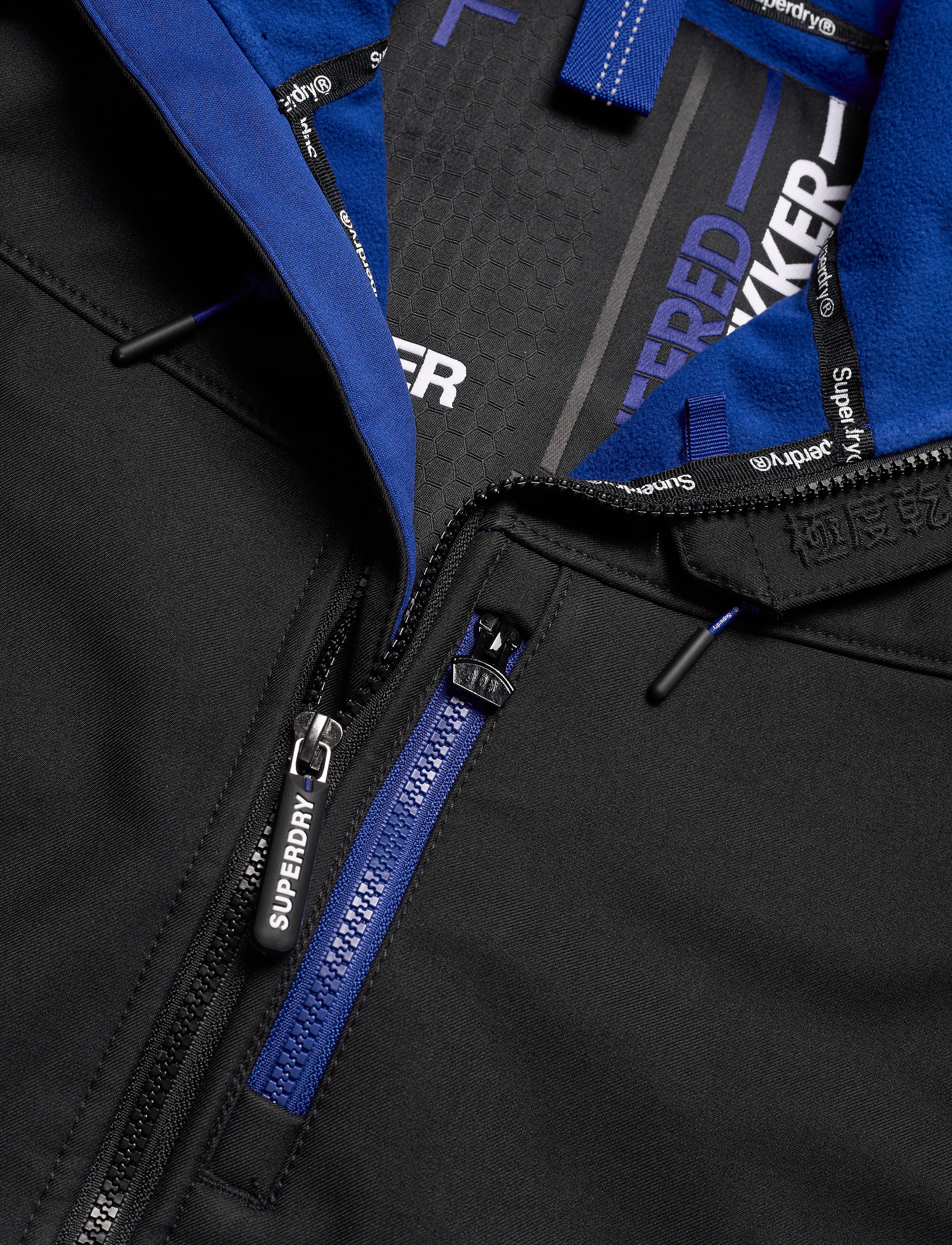 Superdry - SD WINDTREKKER - black/cobalt - 4