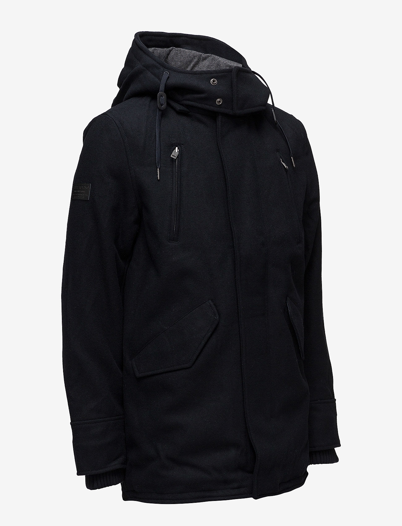 Superdry - GLACIAL HOODED WOOL PARKA - navy - 3