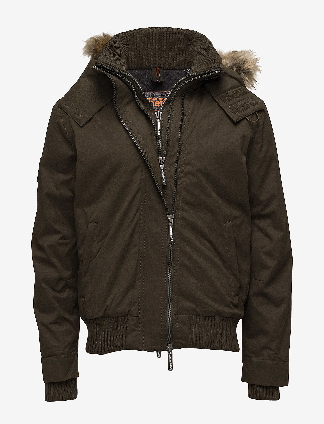 Superdry - MICROFIBRE WINDBOMBER - army - 0