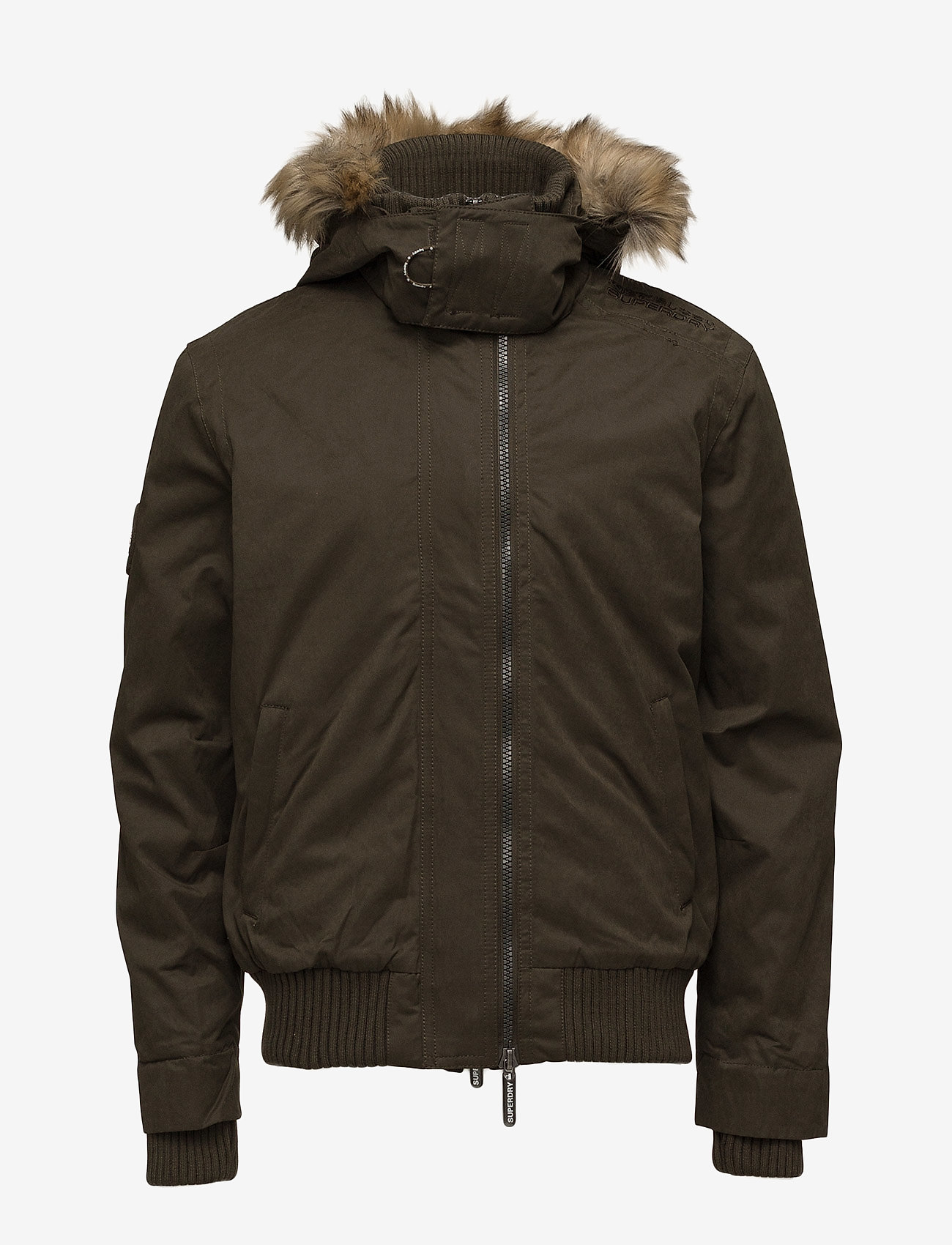 Superdry - MICROFIBRE WINDBOMBER - army - 1