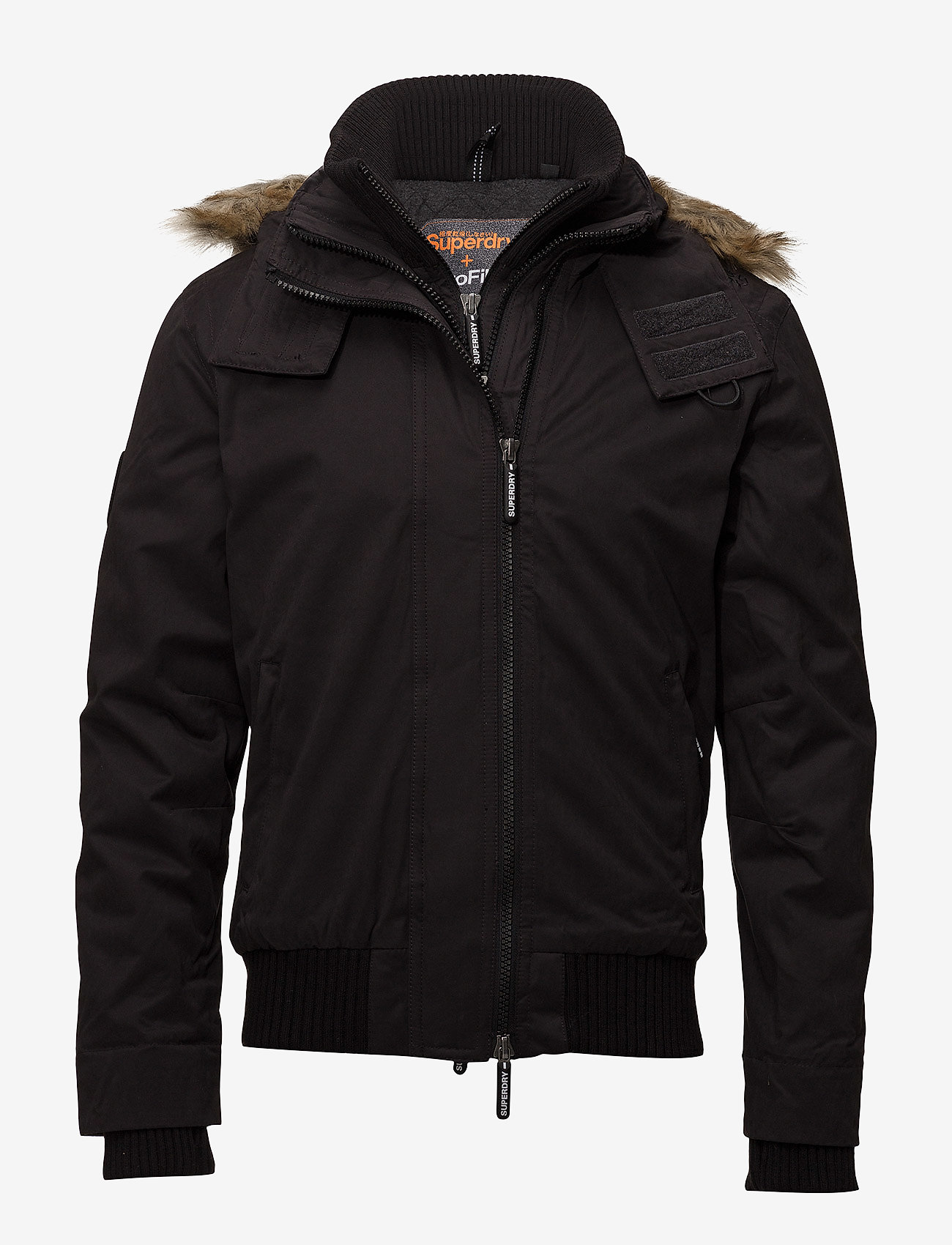 MICROFIBRE WINDBOMBER - BLACK