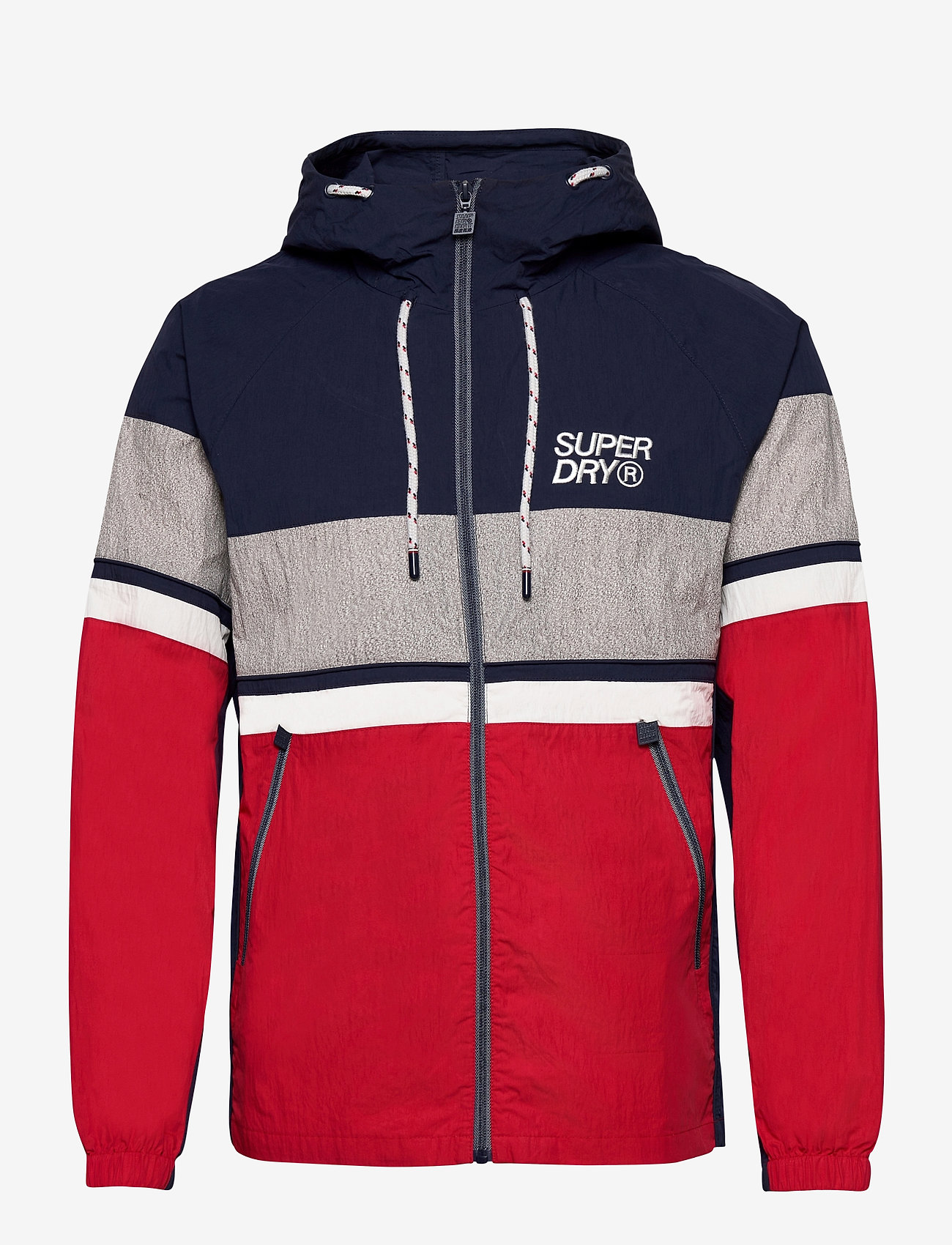 Superdry - SUMMER HOUSE ZIP THROUGH CAGOULE - rich navy - 0