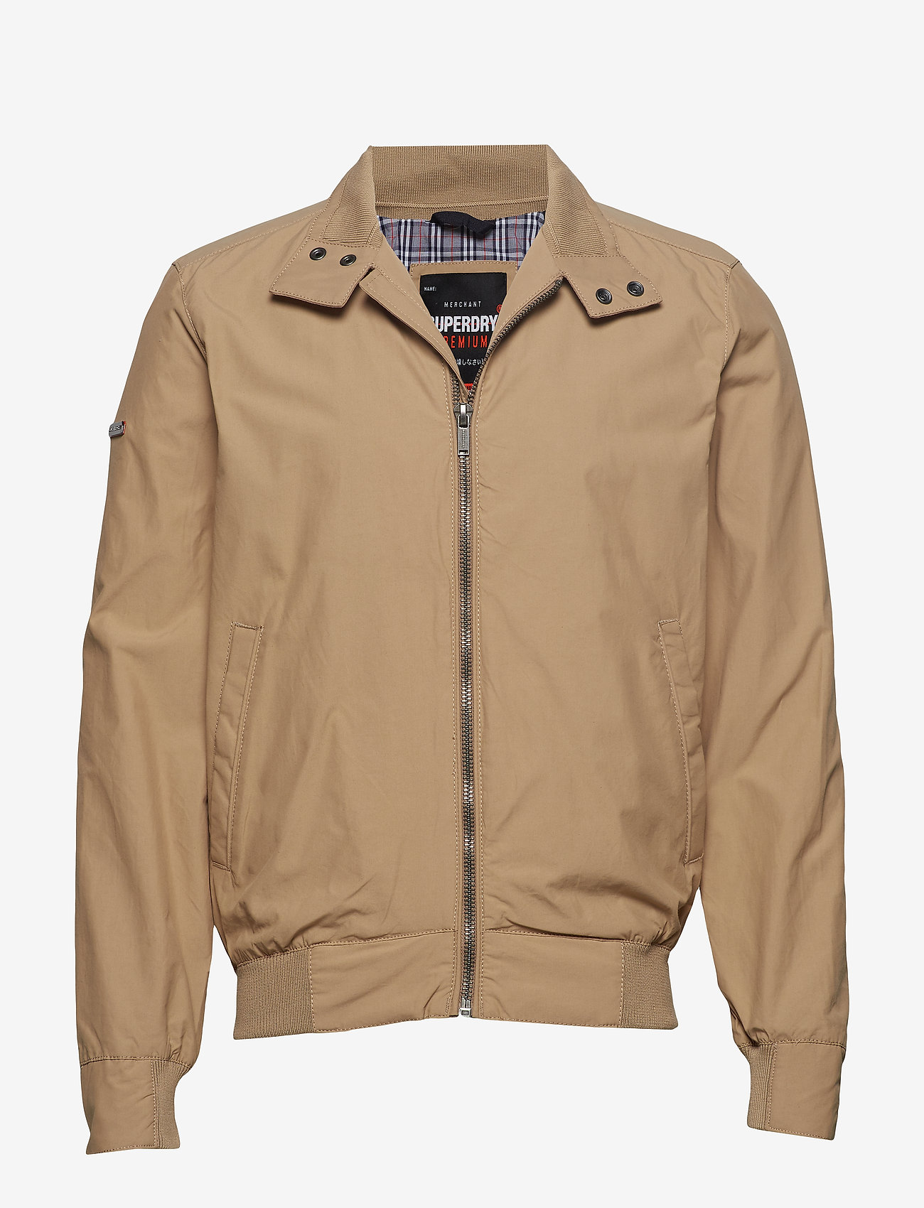 Superdry - MONTAUK HARRINGTON JACKET - stone - 0